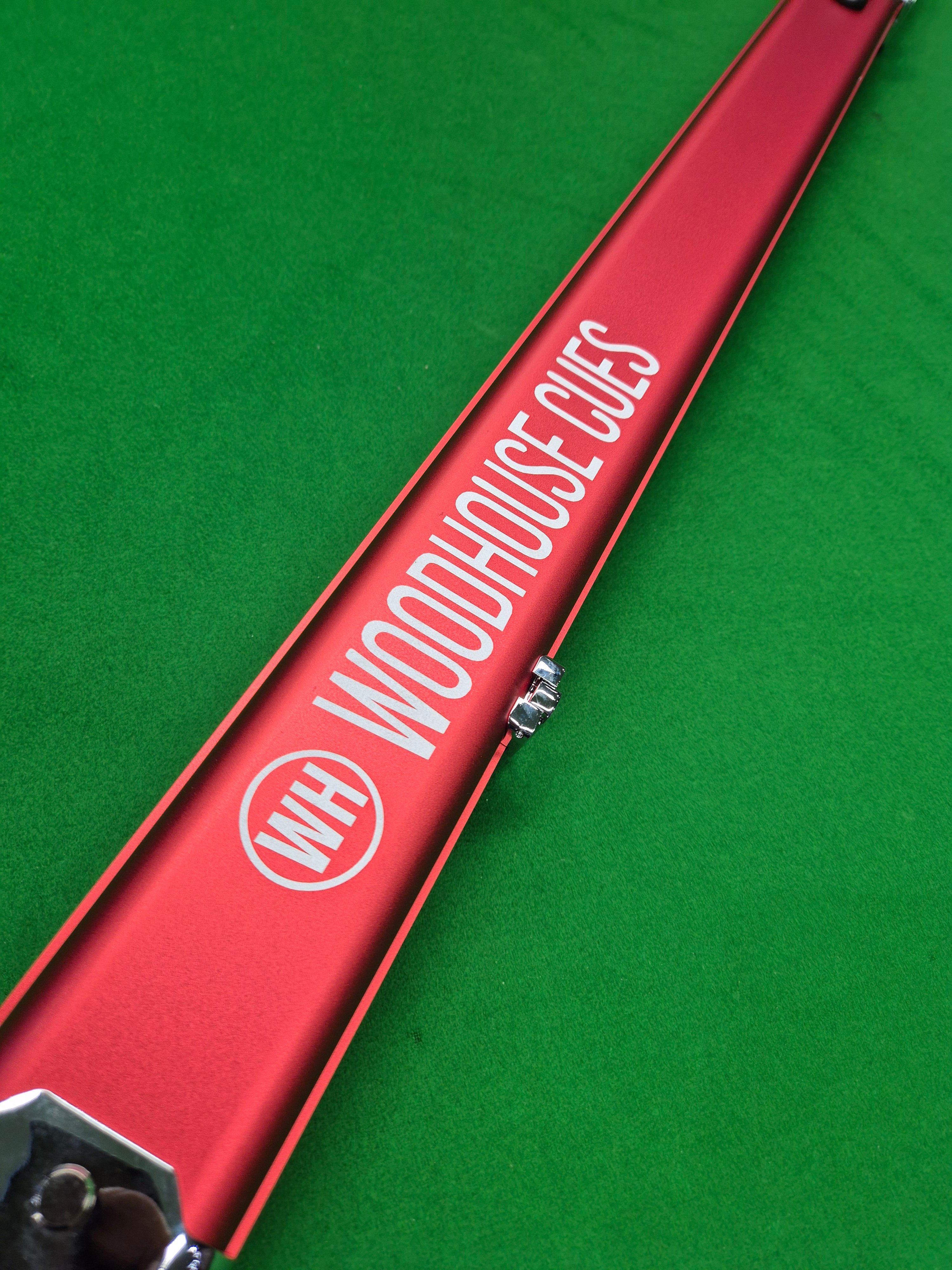 1 Piece 2 Slot Aluminium Slimline Red 1KJA06