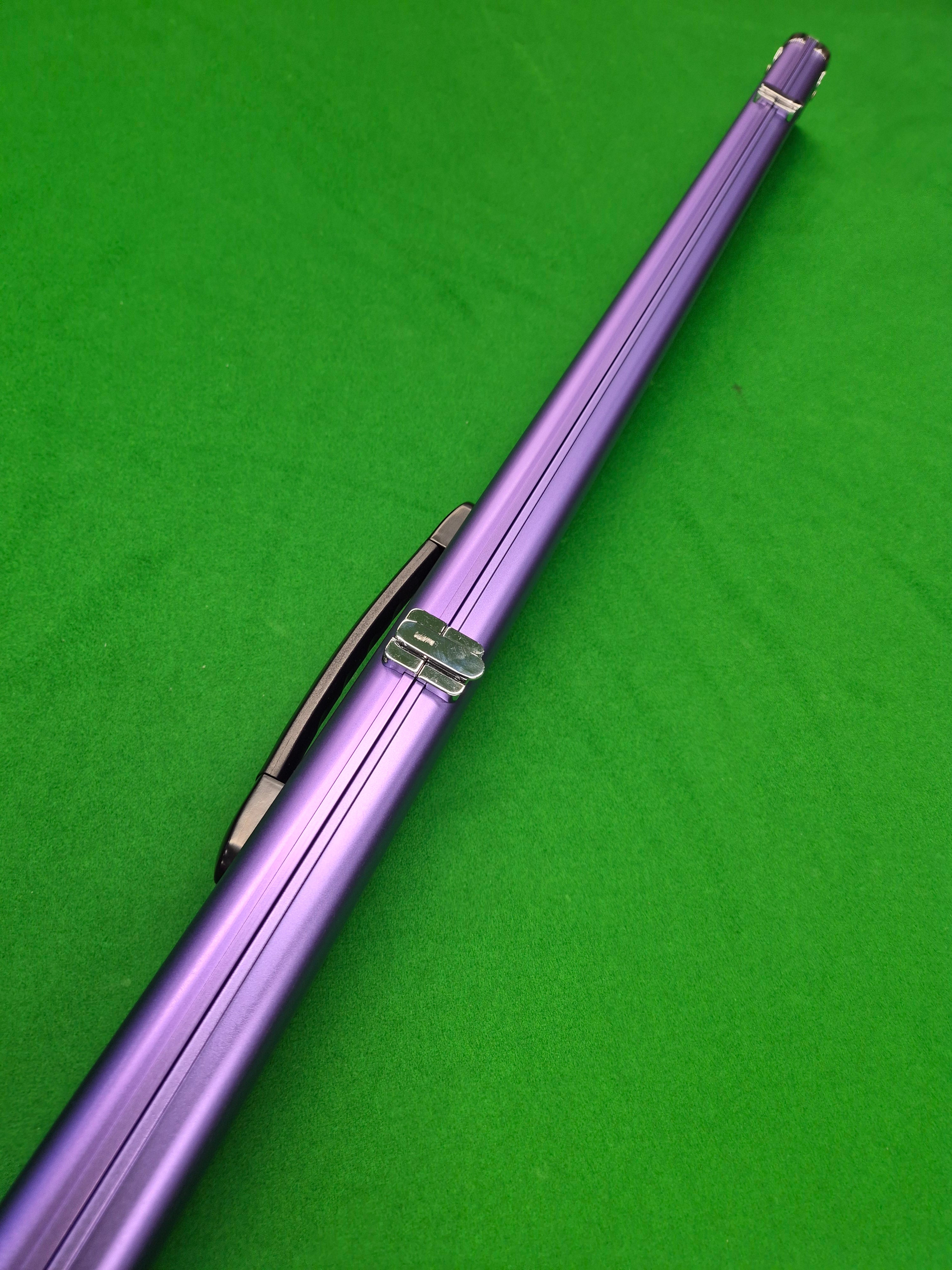 1 Piece 2 Slot Aluminium Slimline Purple 1KJA07