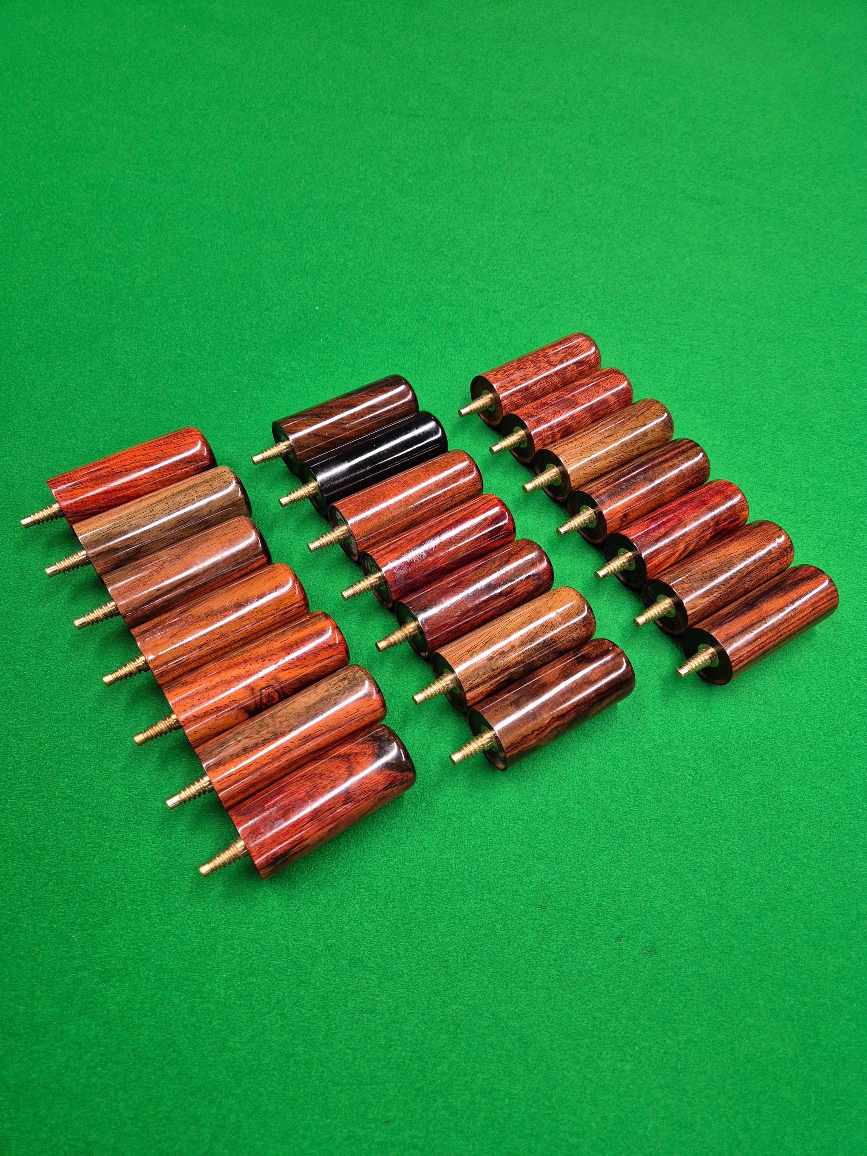 Thai Spiral Thread 3" Exotic Wood Mini Butt [WHX-6]