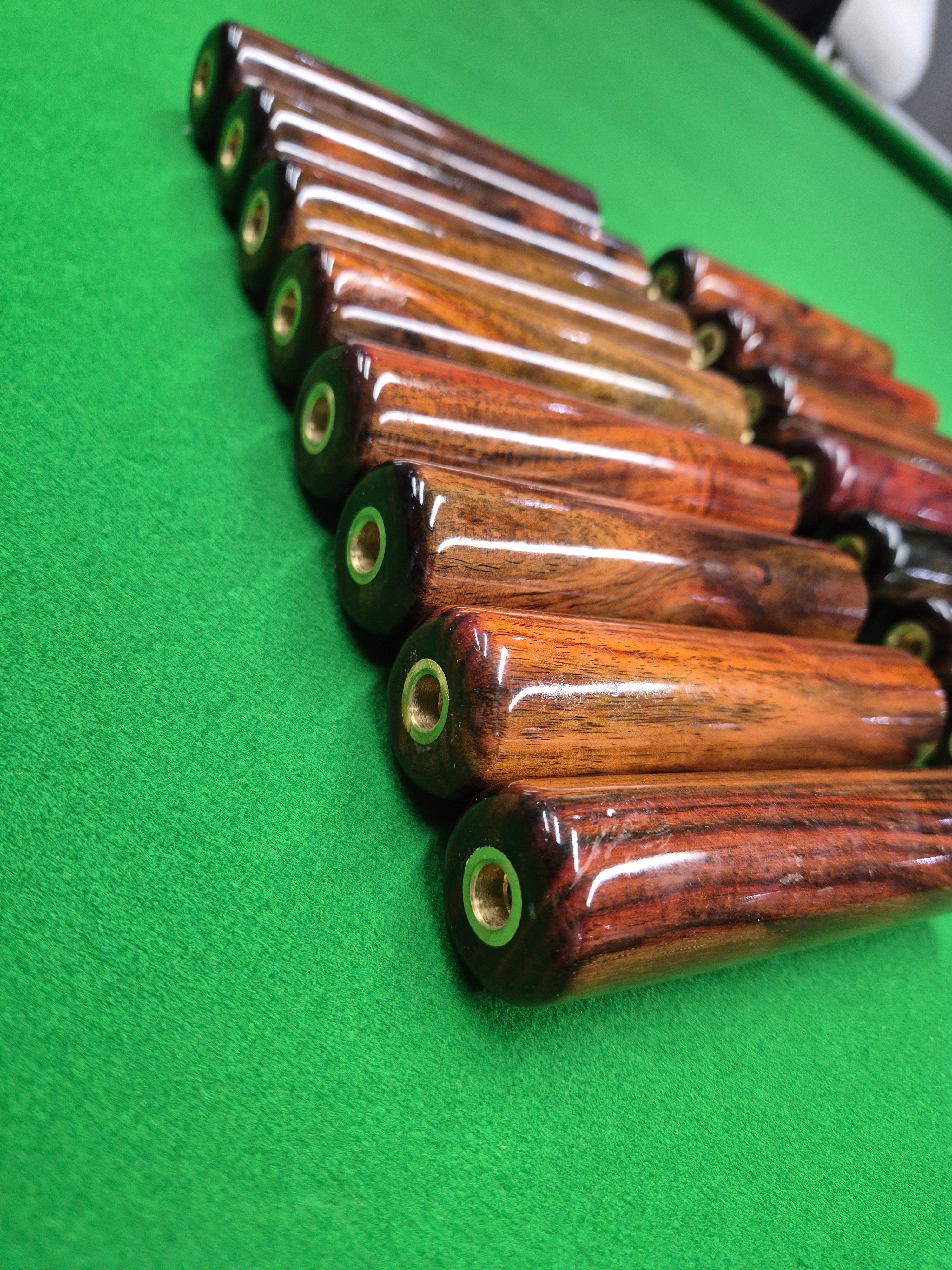 Thai Spiral Thread 5" Exotic Rosewood Mini Butts [TMB0l13]