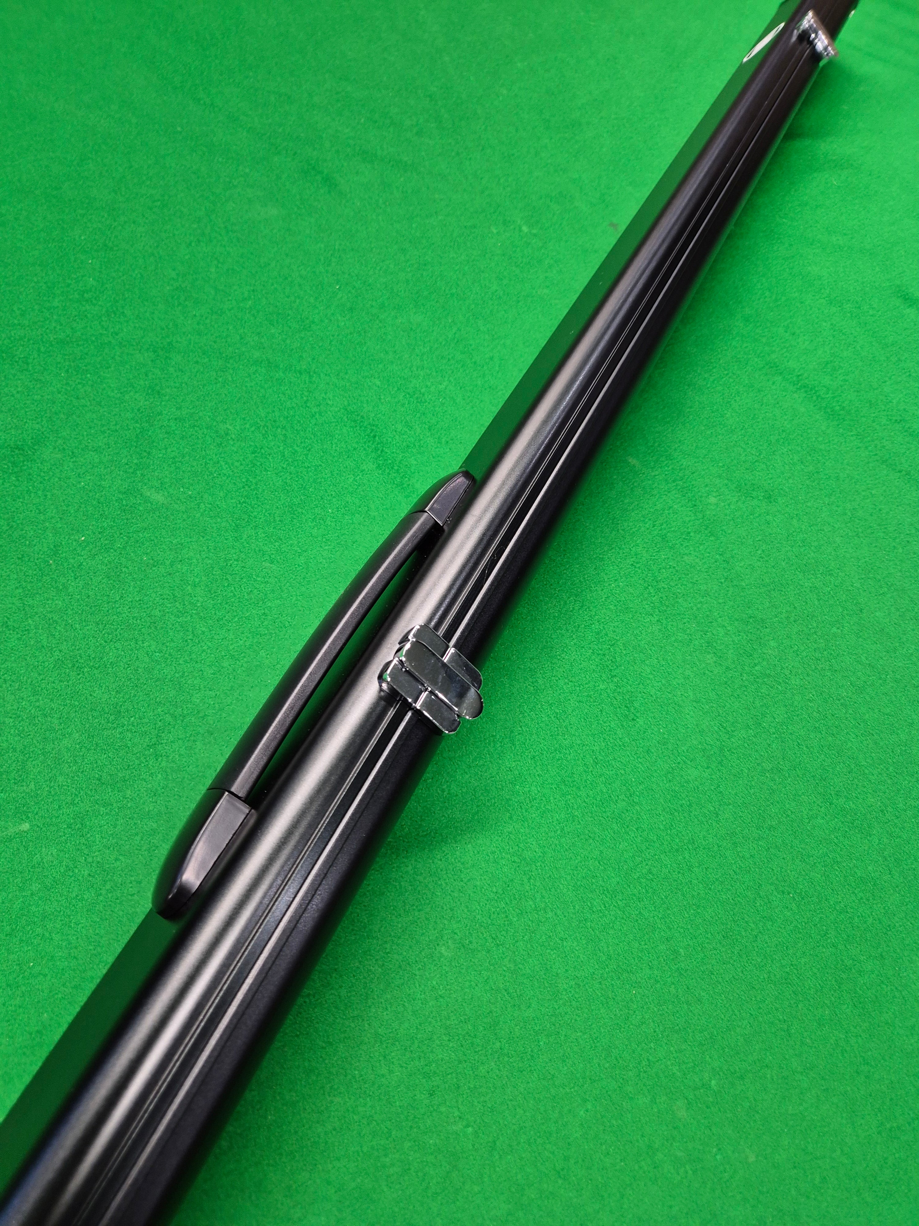 1 Piece 2 Slot Aluminium Slimline Black 1KJA01