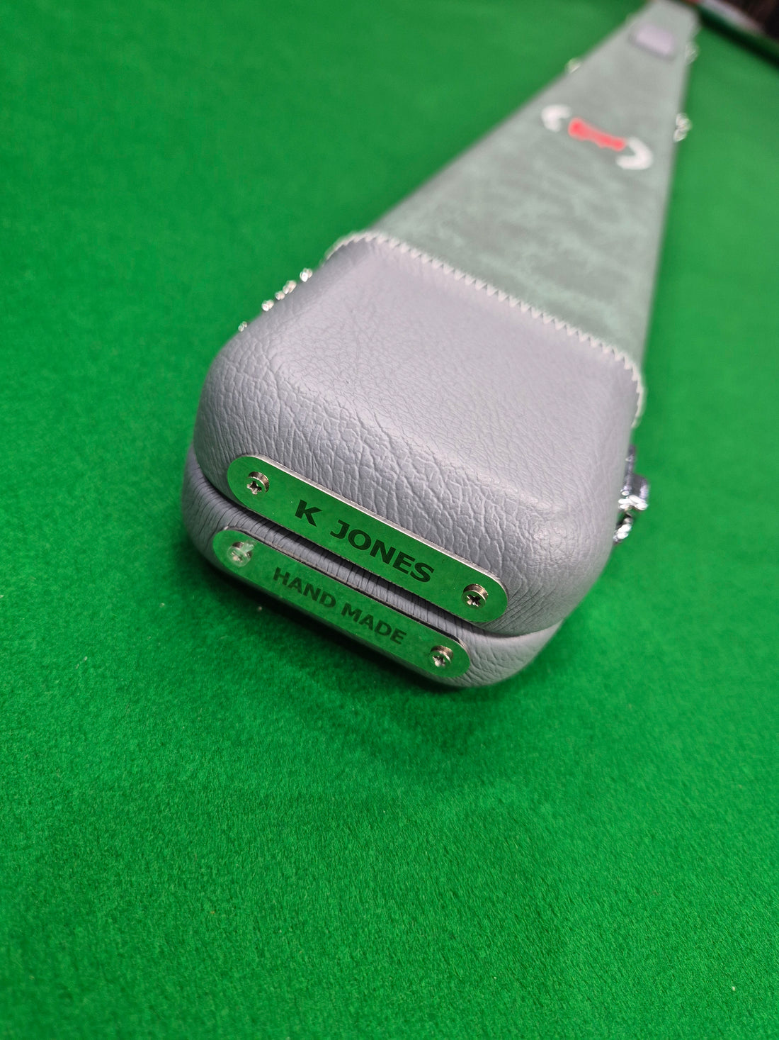 1 Piece 2 Slot Synthetic Leather Green [1KJS19]