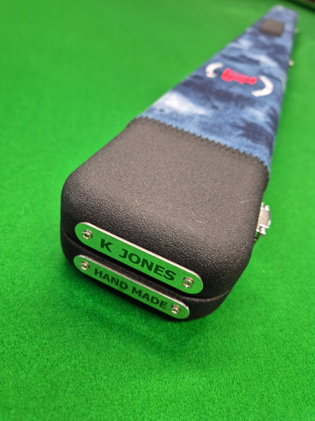 3/4 2 Slot Synthetic Leather Blue Denim [KJSY17]