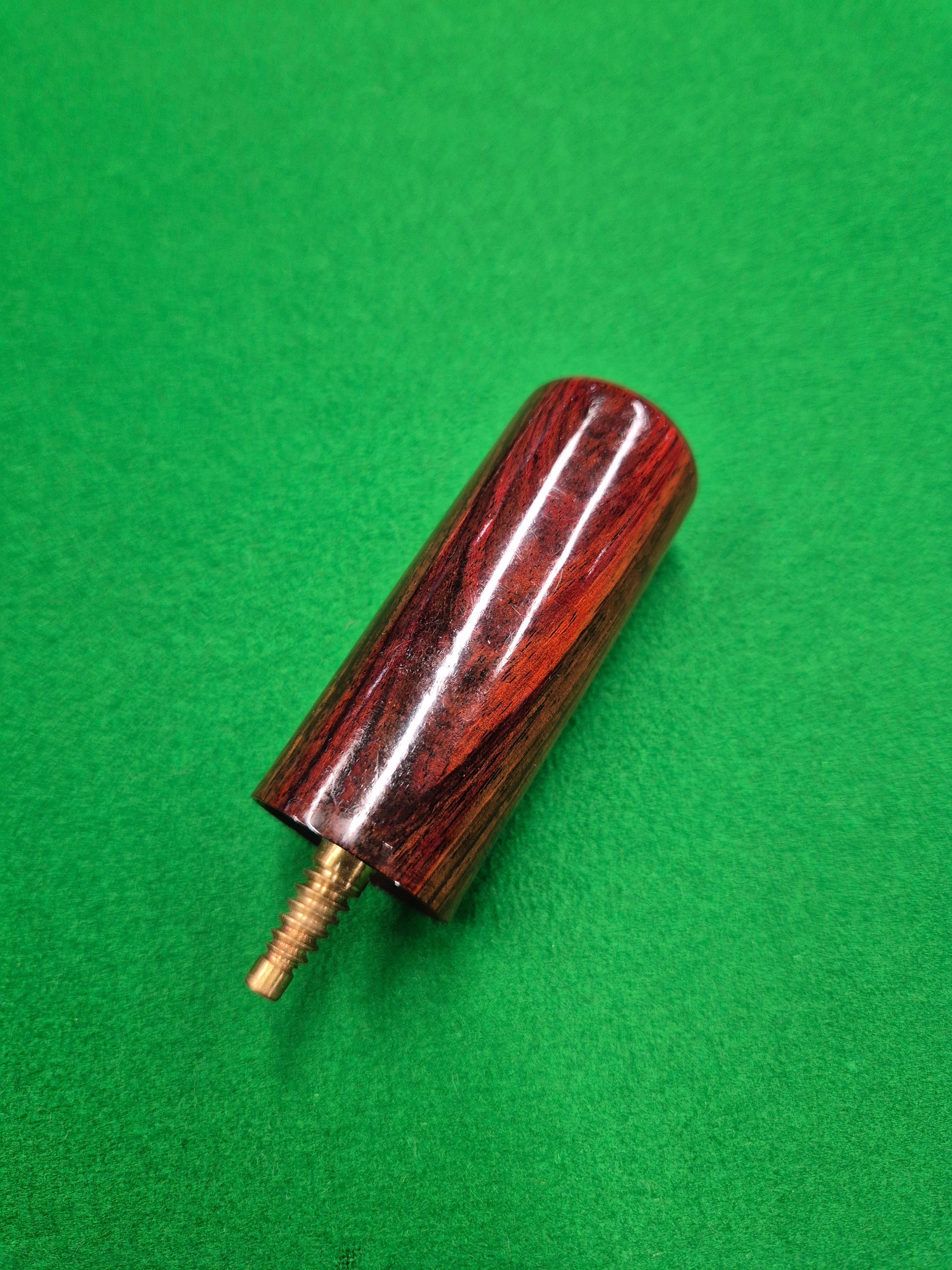 Thai Spiral Thread 3" Exotic Wood Mini Butt [WHX-6]