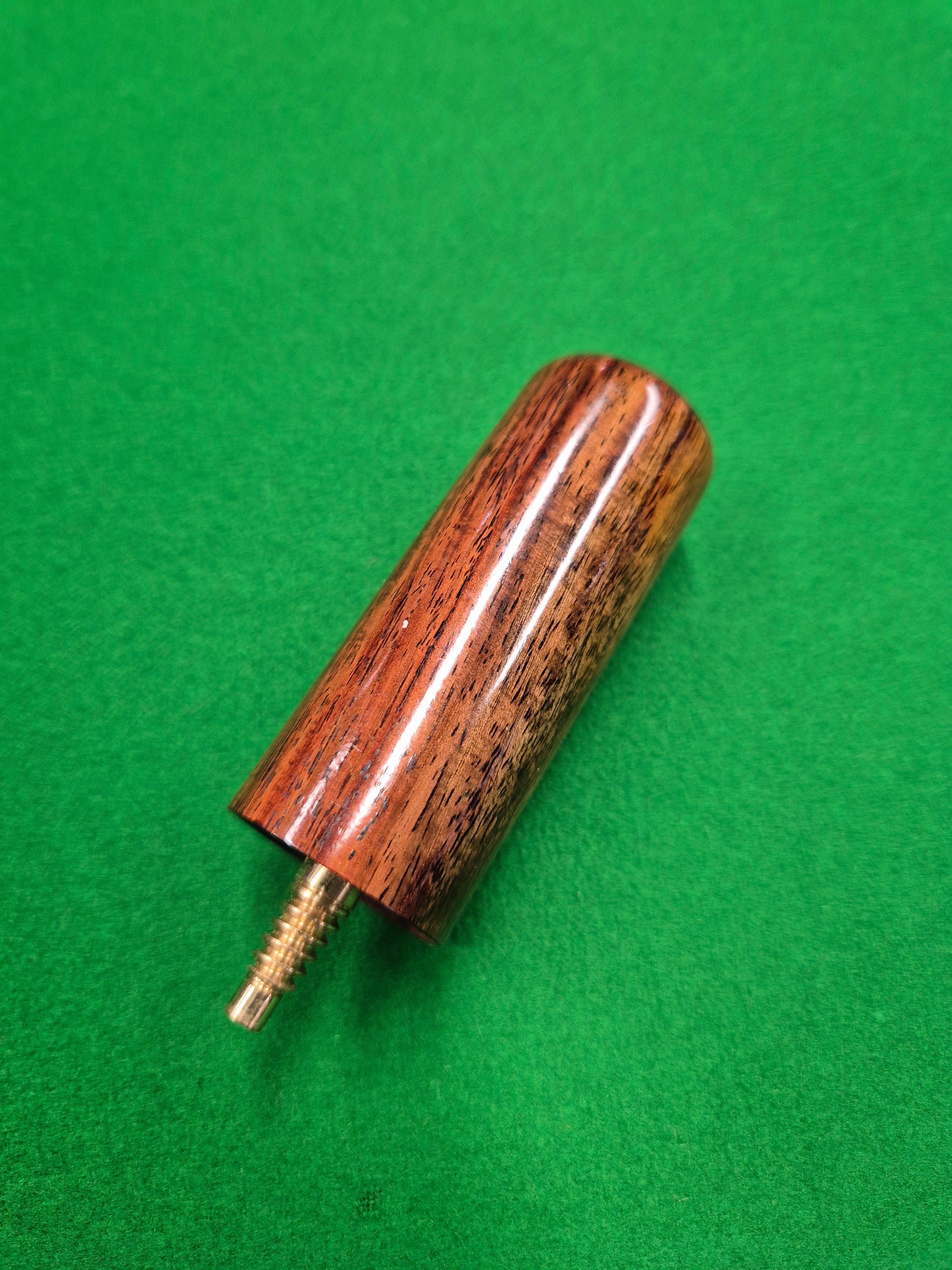 Thai Spiral Thread 3" Exotic Wood Mini Butt [WHX-6]