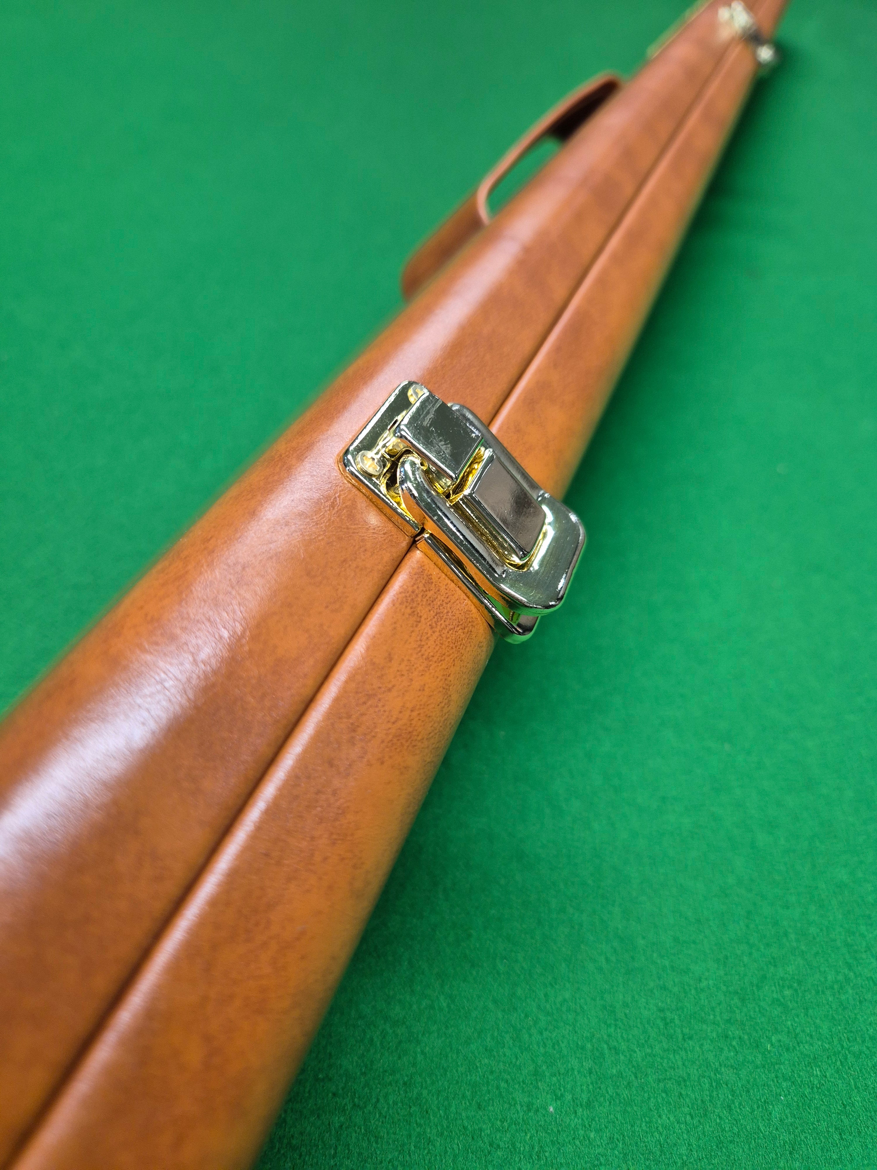 1 Piece 2 Slot Synthetic Leather Professional Brown [TMCC1]