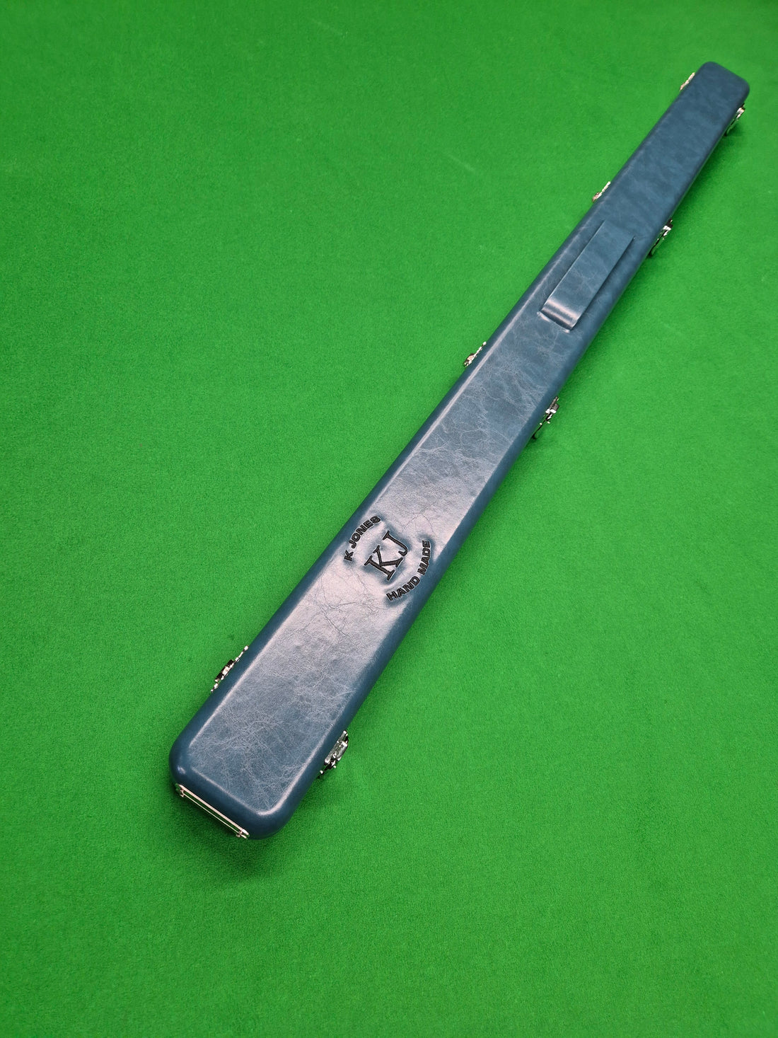 3/4 2 Slot Synthetic Leather Teal [KJC-36]