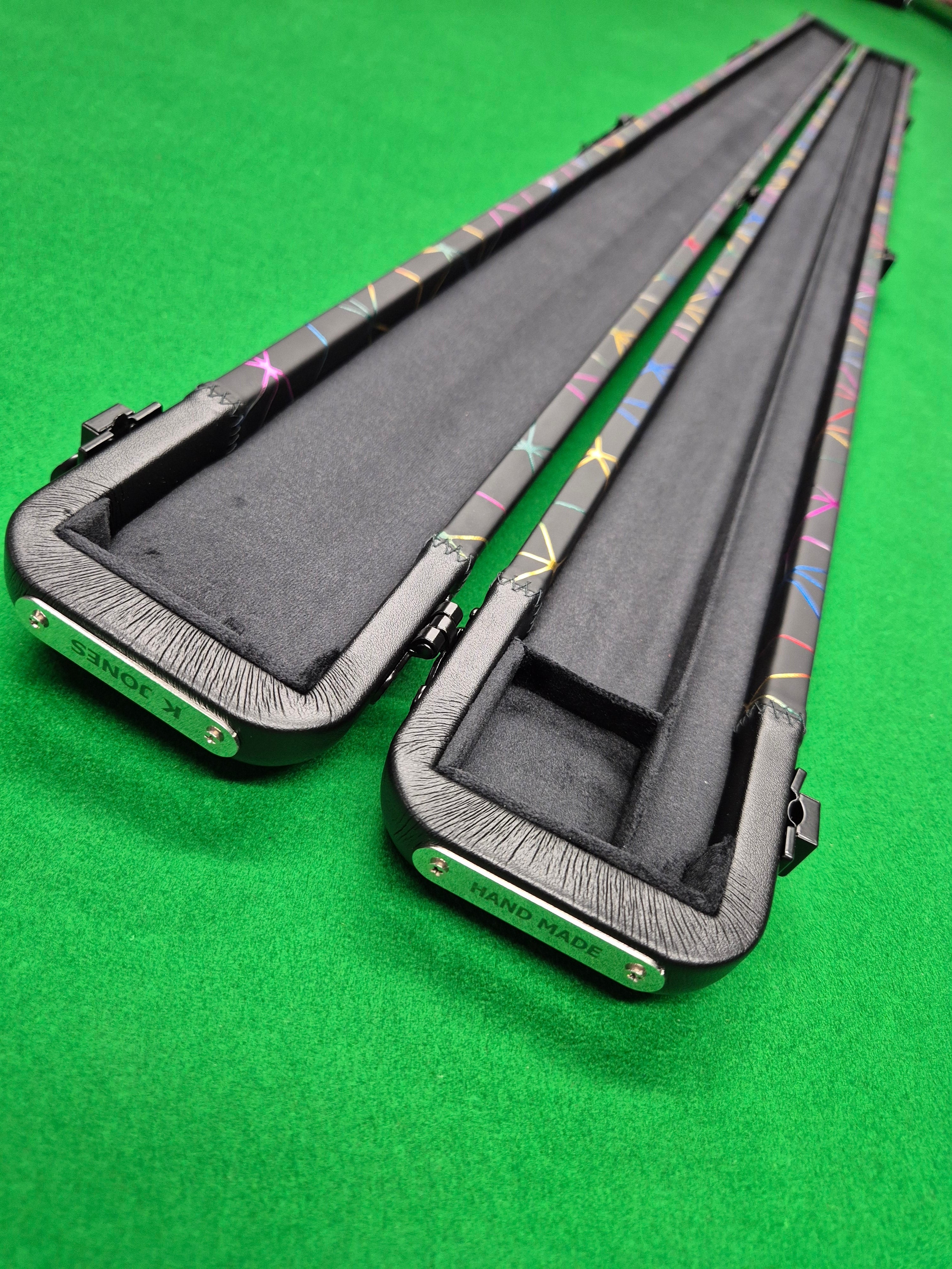 1 Piece 2 Slot Black Geometric [KJC-16]