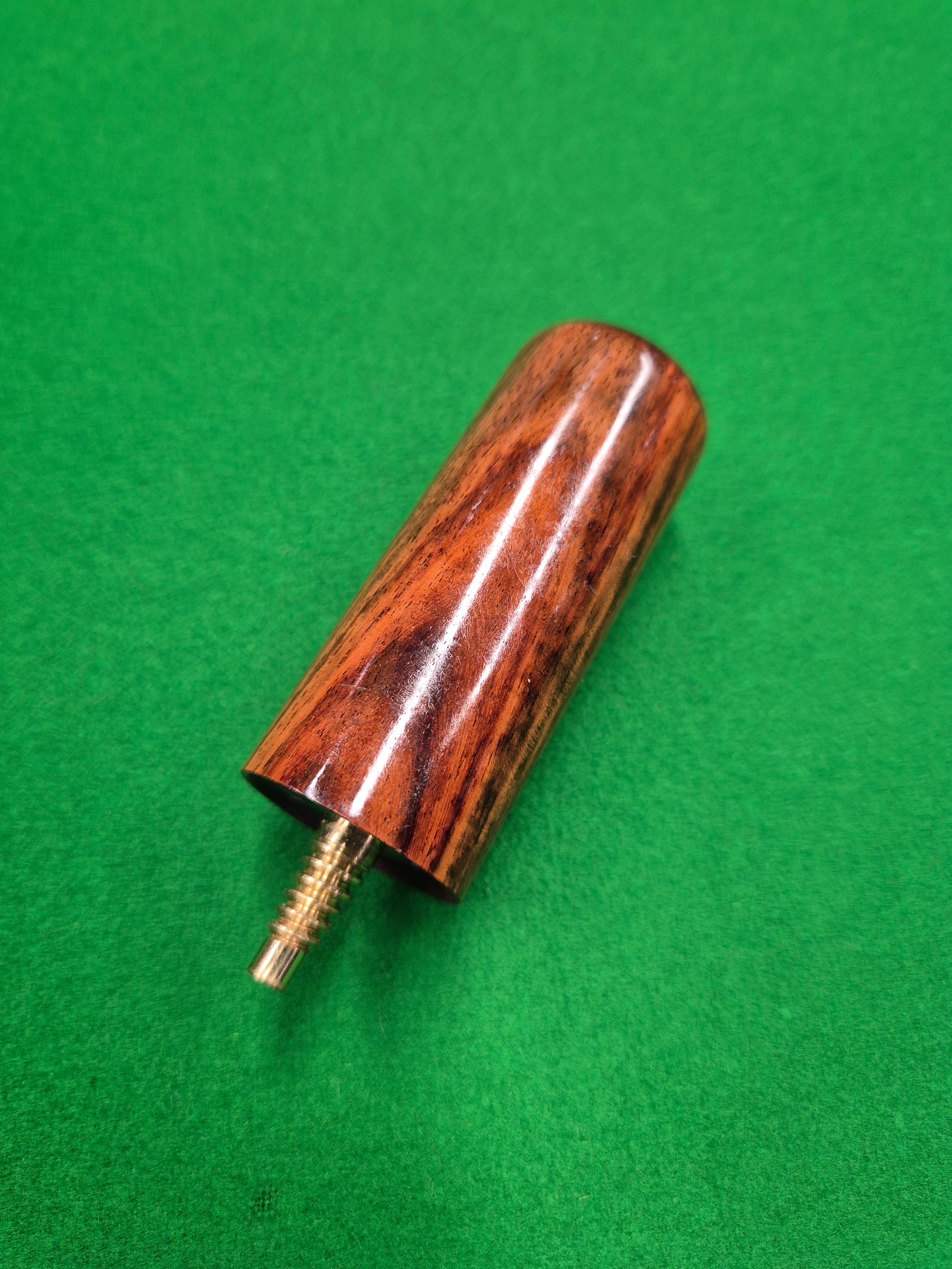 Thai Spiral Thread 3" Exotic Wood Mini Butt [WHX-6]