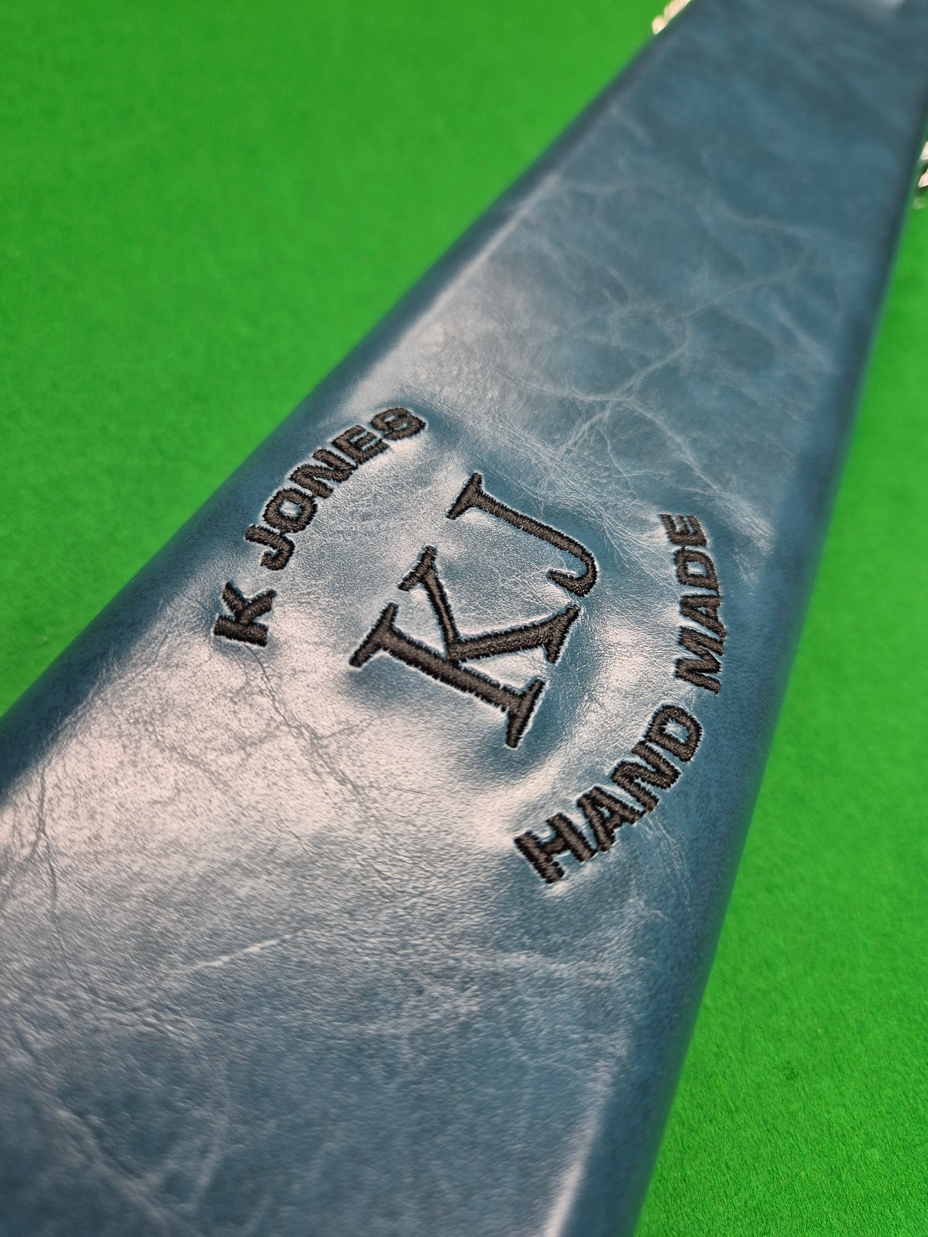3/4 2 Slot Synthetic Leather Teal [KJC-36]