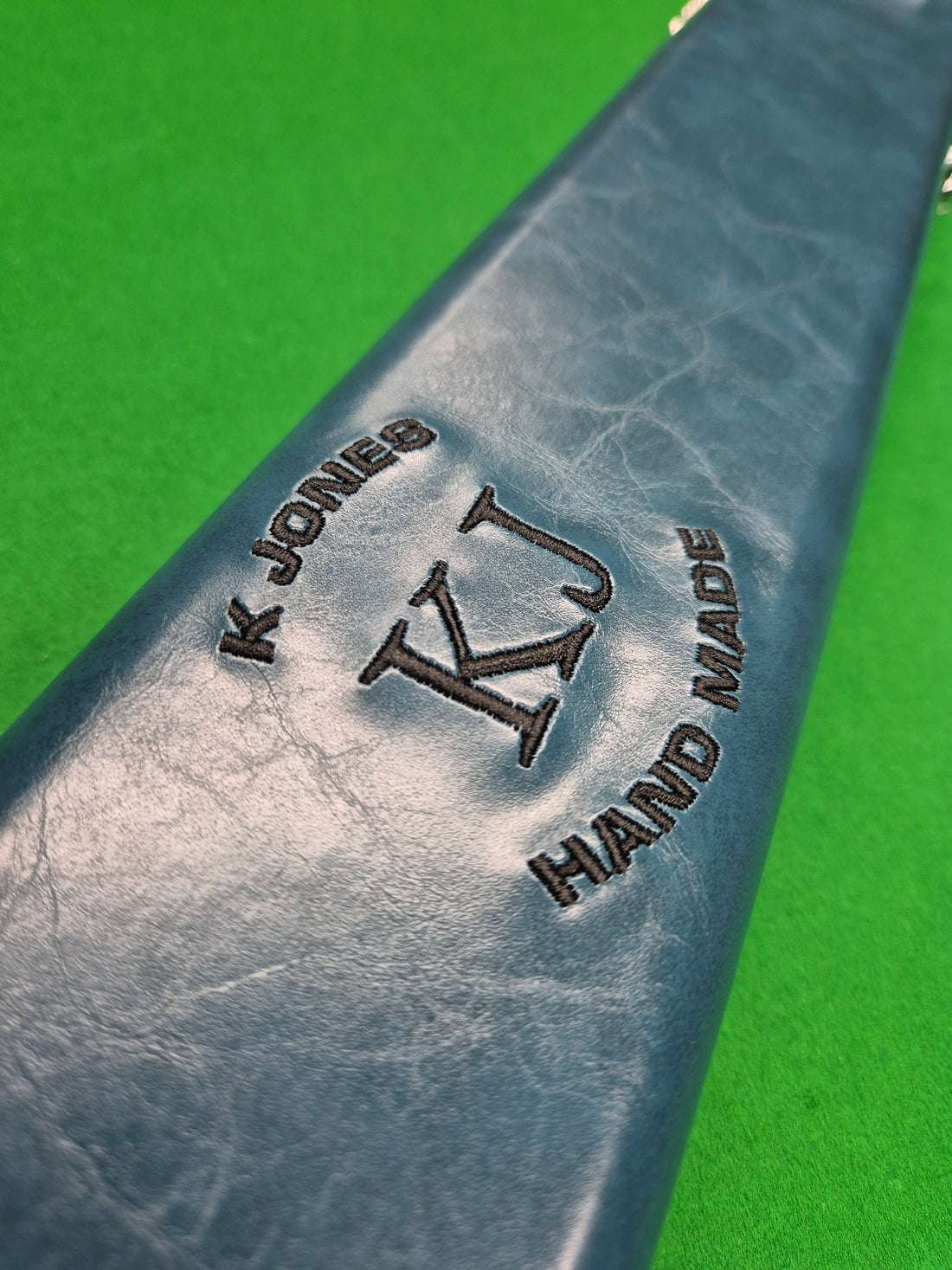 3/4 2 Slot Synthetic Leather Teal [KJC-36]