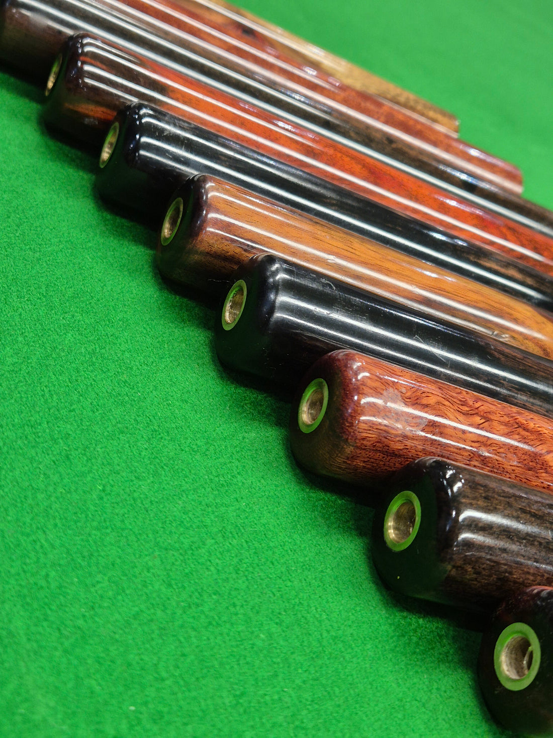 Thai Spiral Thread 9" Exotic Wood Mini Butt [TMB11]