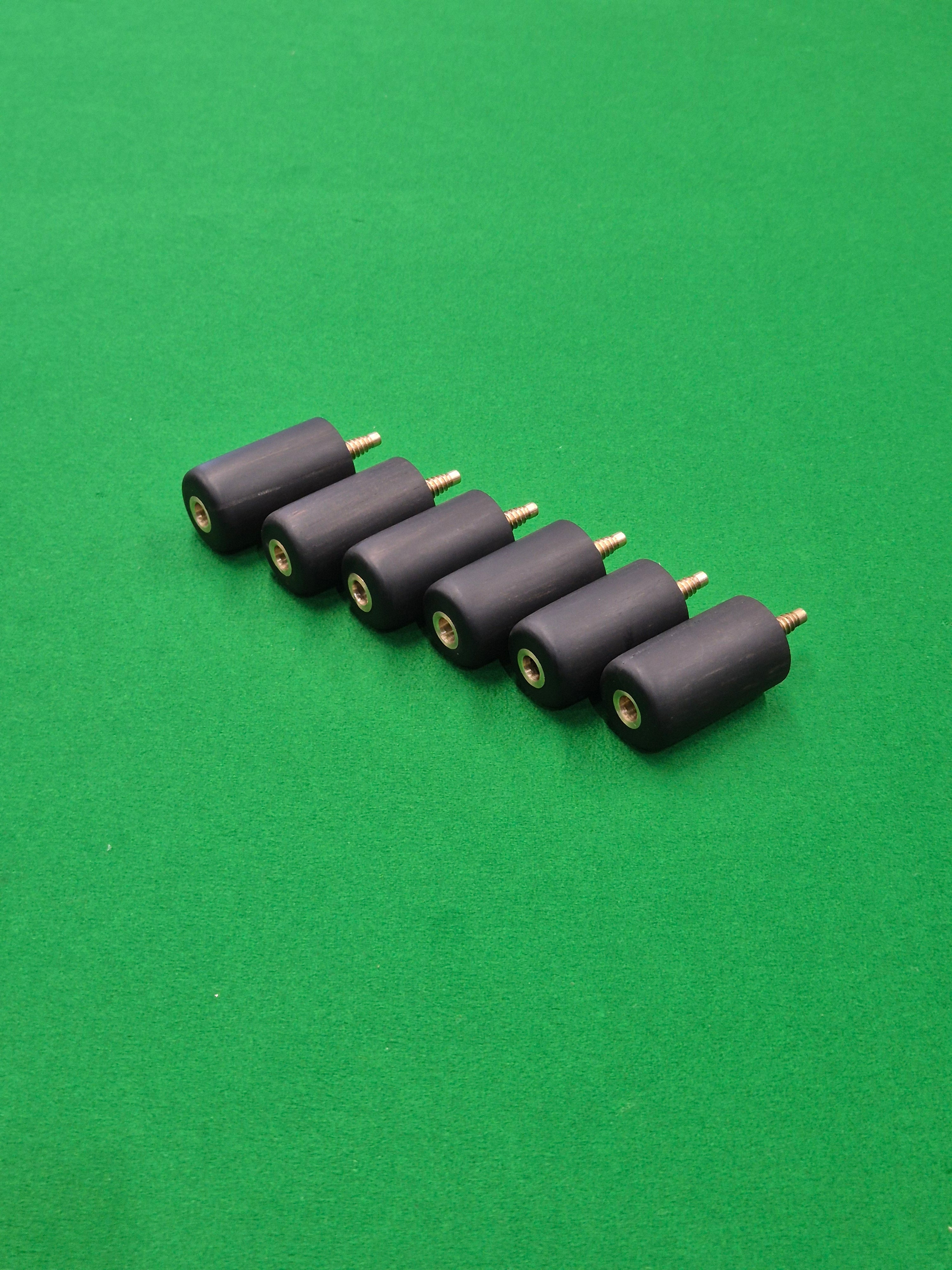 Thai Spiral Thread 2" Ebony Mini Butt [WHX-3]