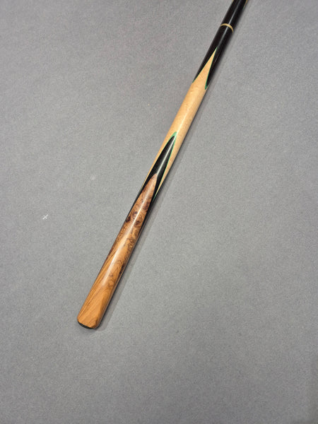Silverwood RS01 Unique, One-Off Cue, Exotic, Reverse Splices