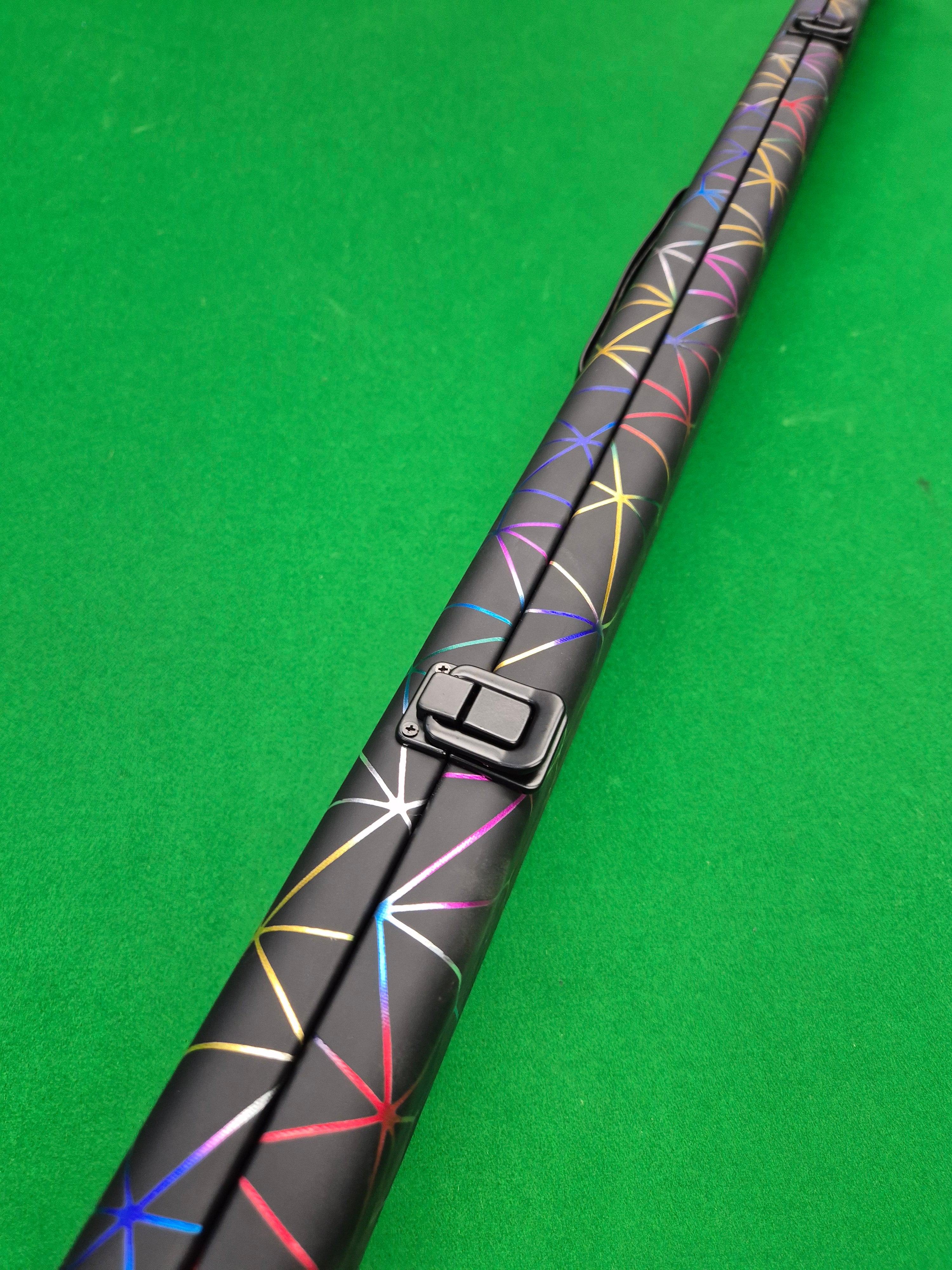 1 Piece 2 Slot Synthetic Leather Geo [1KJS31]