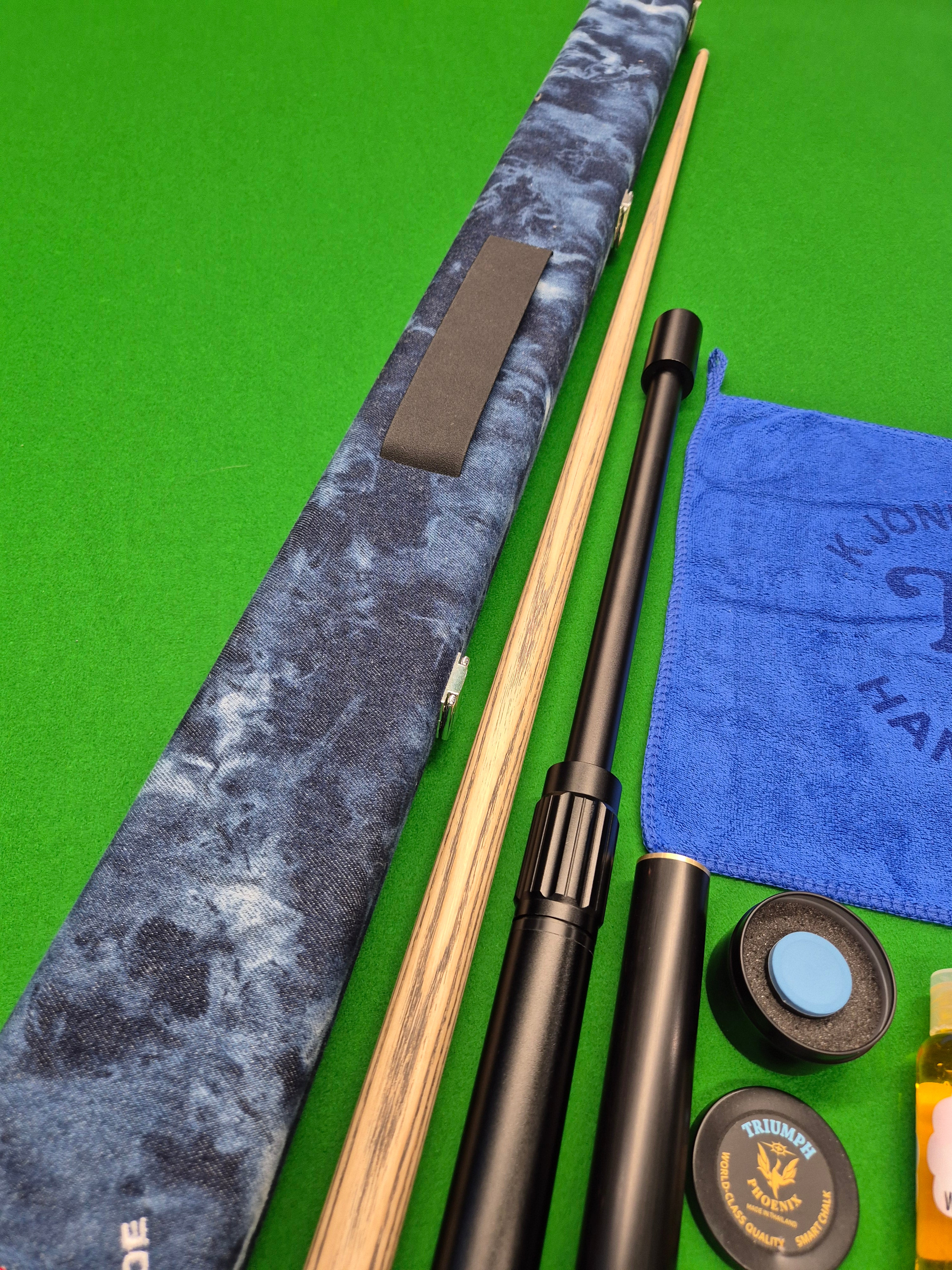 New KJ Honesty Cue & Case Set With Accessories