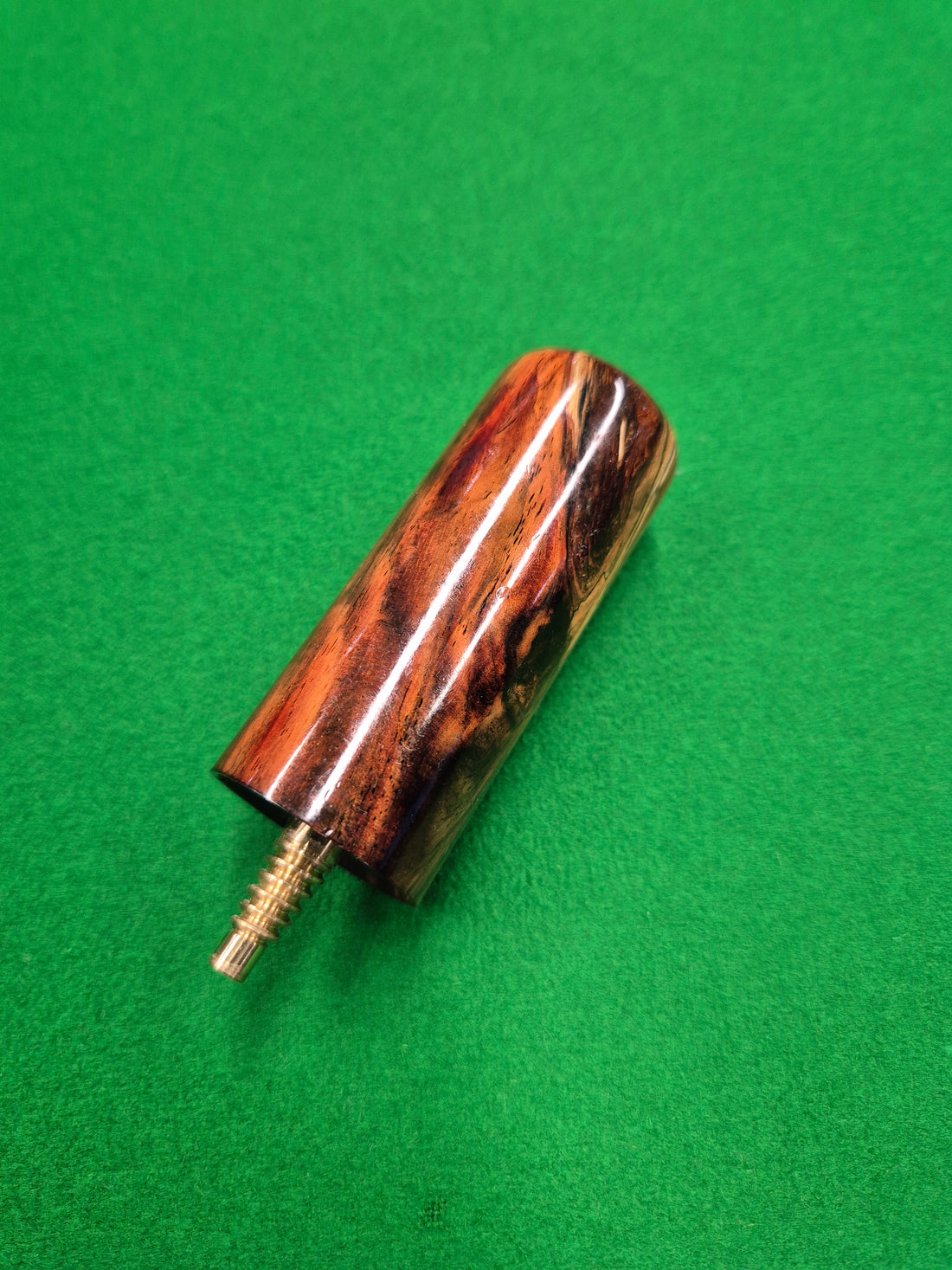 Thai Spiral Thread 3" Exotic Wood Mini Butt [WHX-6]