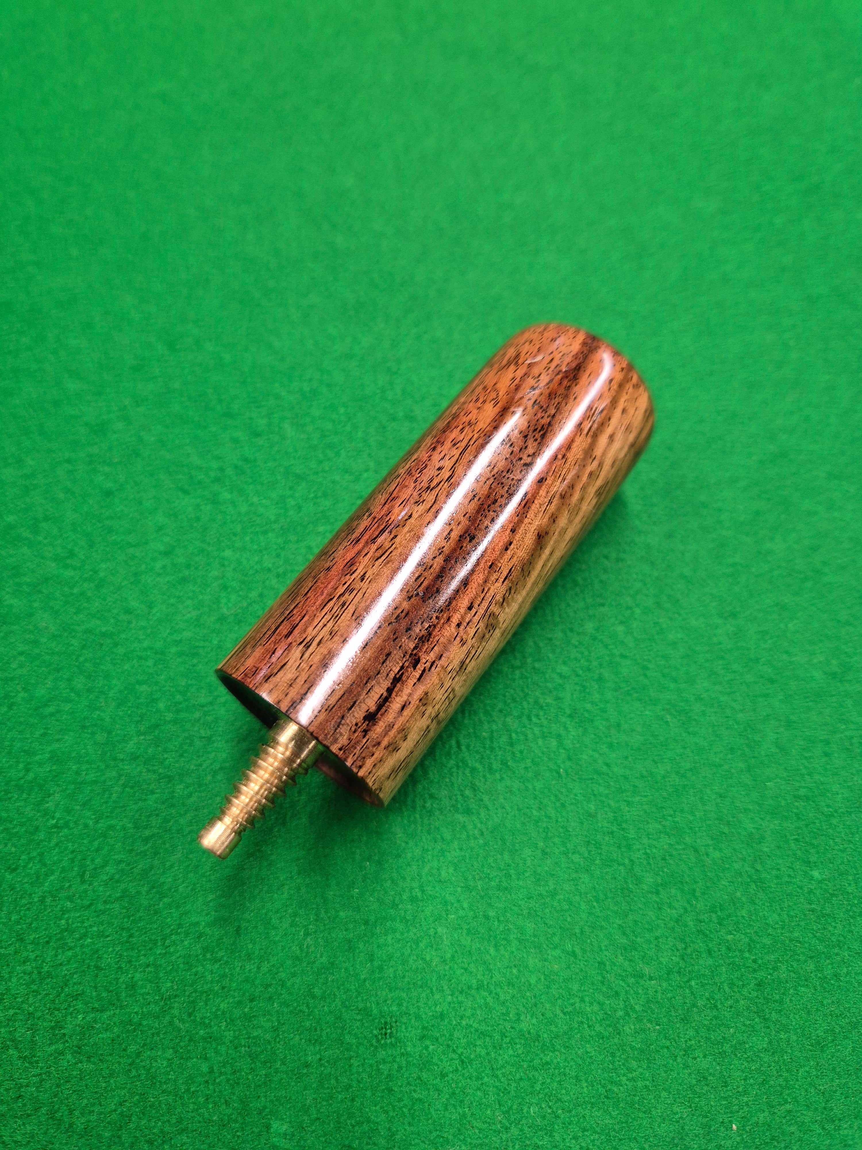 Thai Spiral Thread 3" Exotic Wood Mini Butt [WHX-6]