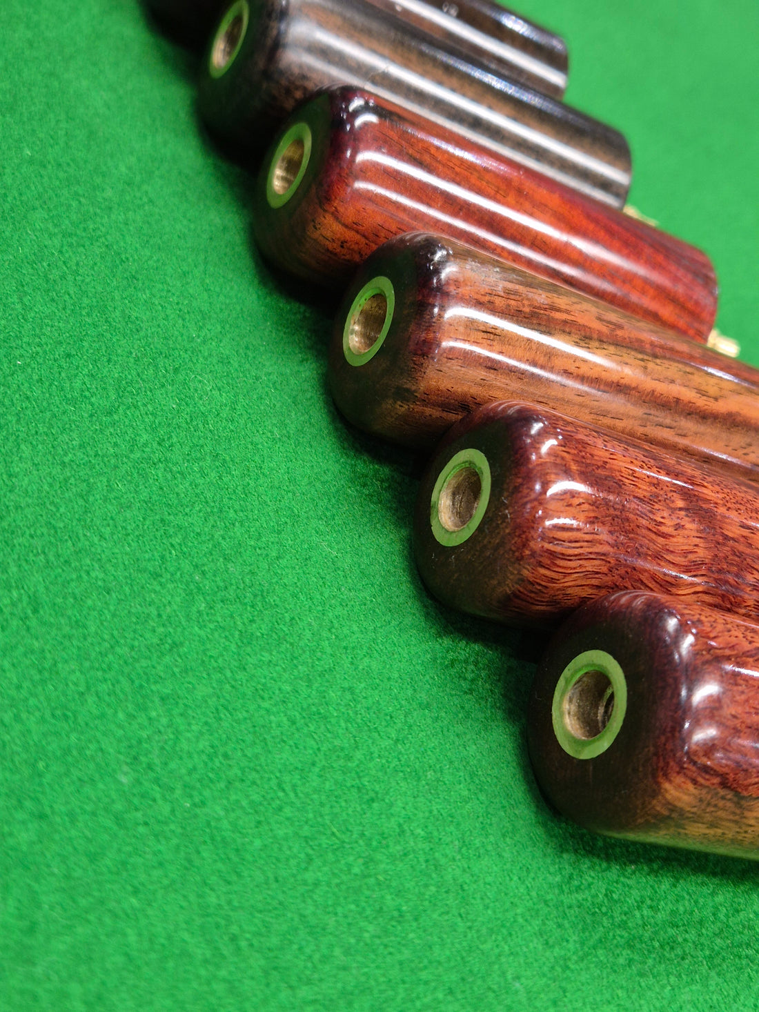 Thai Spiral Thread 3" Exotic Wood Mini Butt [TMB09]