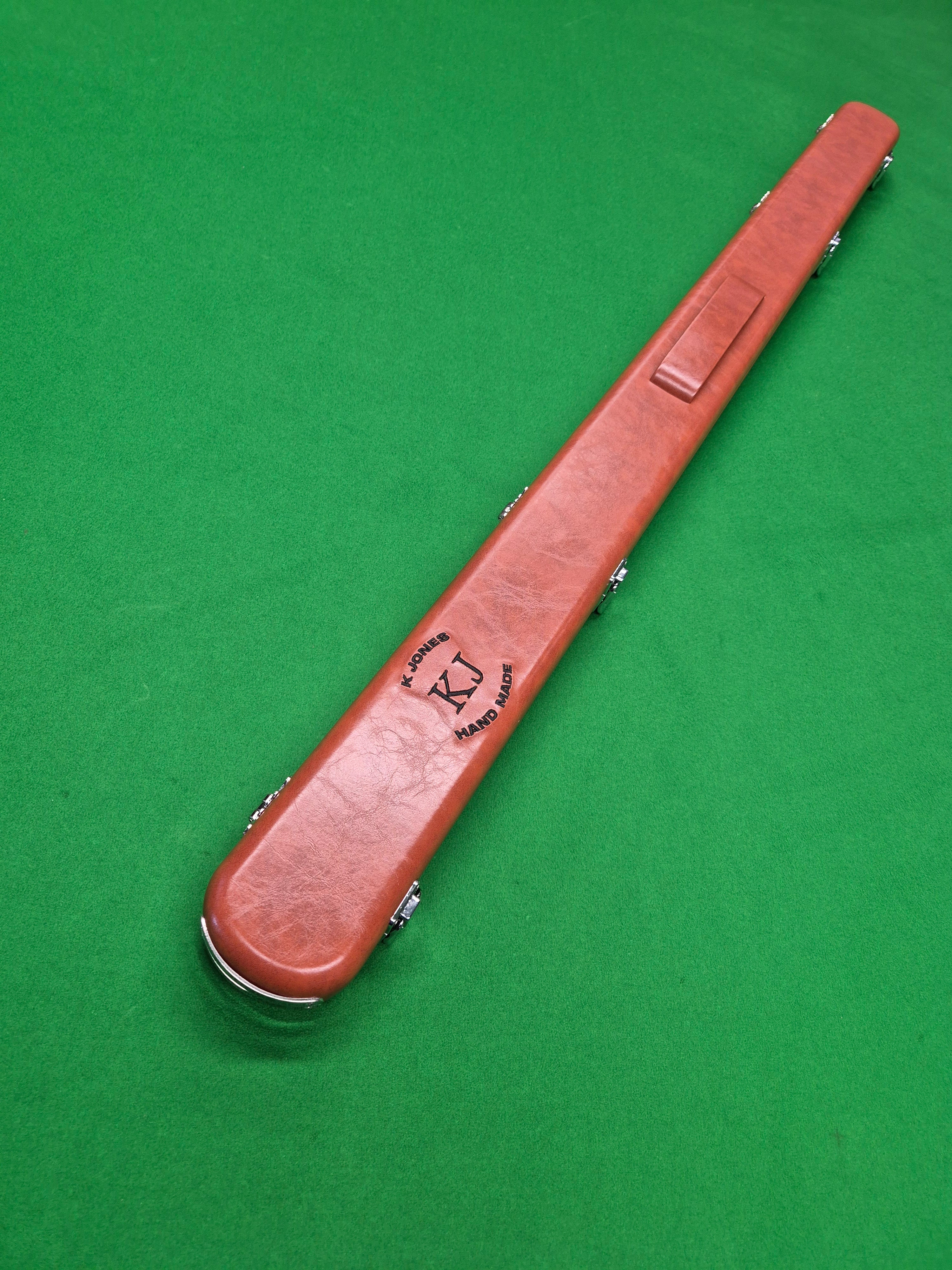 3/4 2 Slot Synthetic Leather Brown [KJC-45]