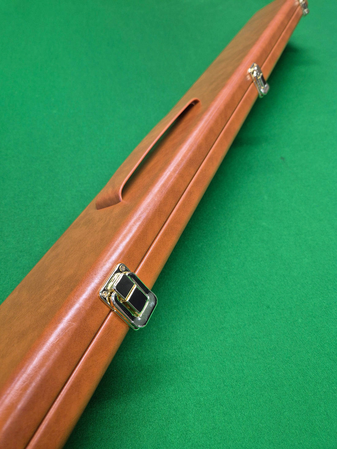 3/4 3 Slot Synthetic Leather Brown [KJSY12]