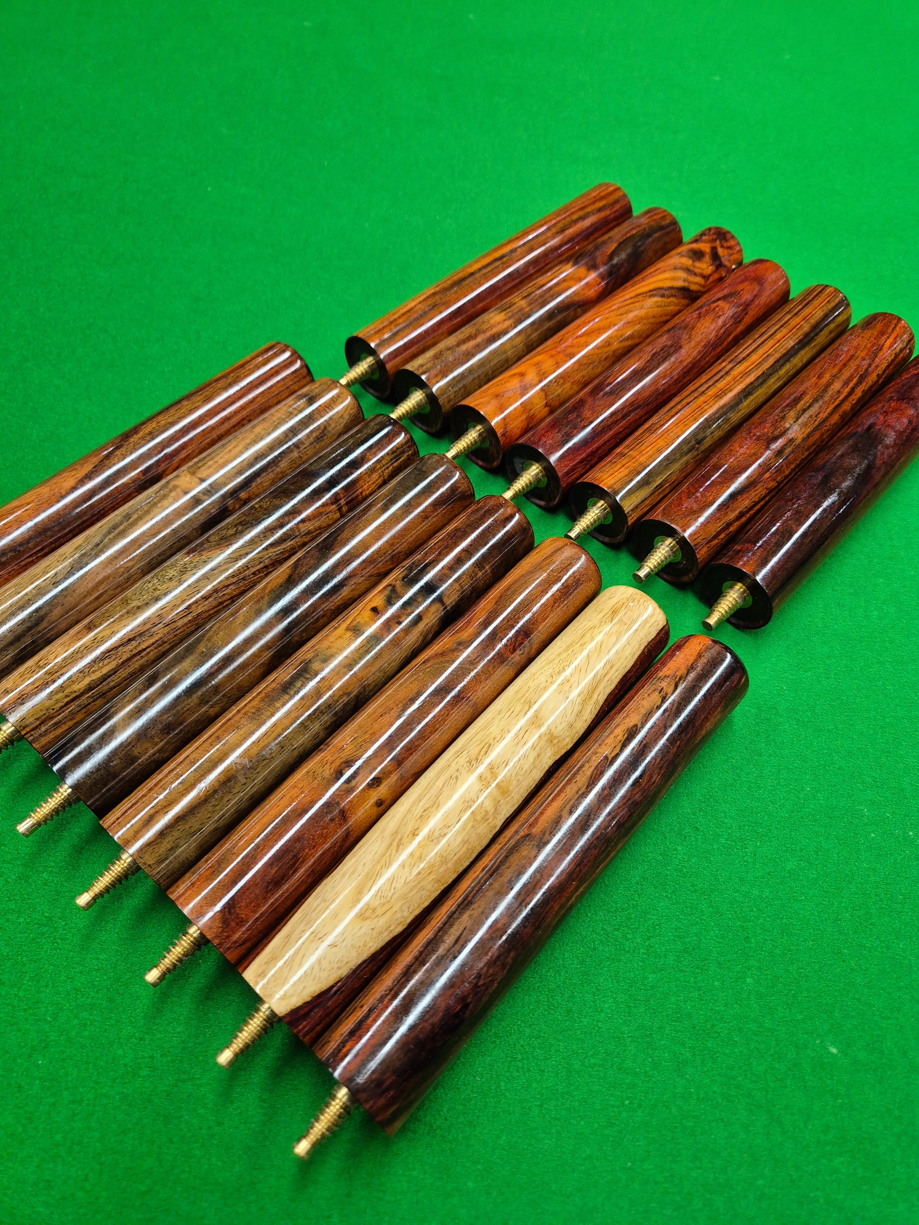 Thai Spiral Thread 7" Exotic Wooden Mini Butt [WHX-14]