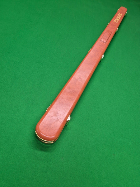 1 Piece 2 Slot Synthetic Leather Professional Brown [TMCC1]