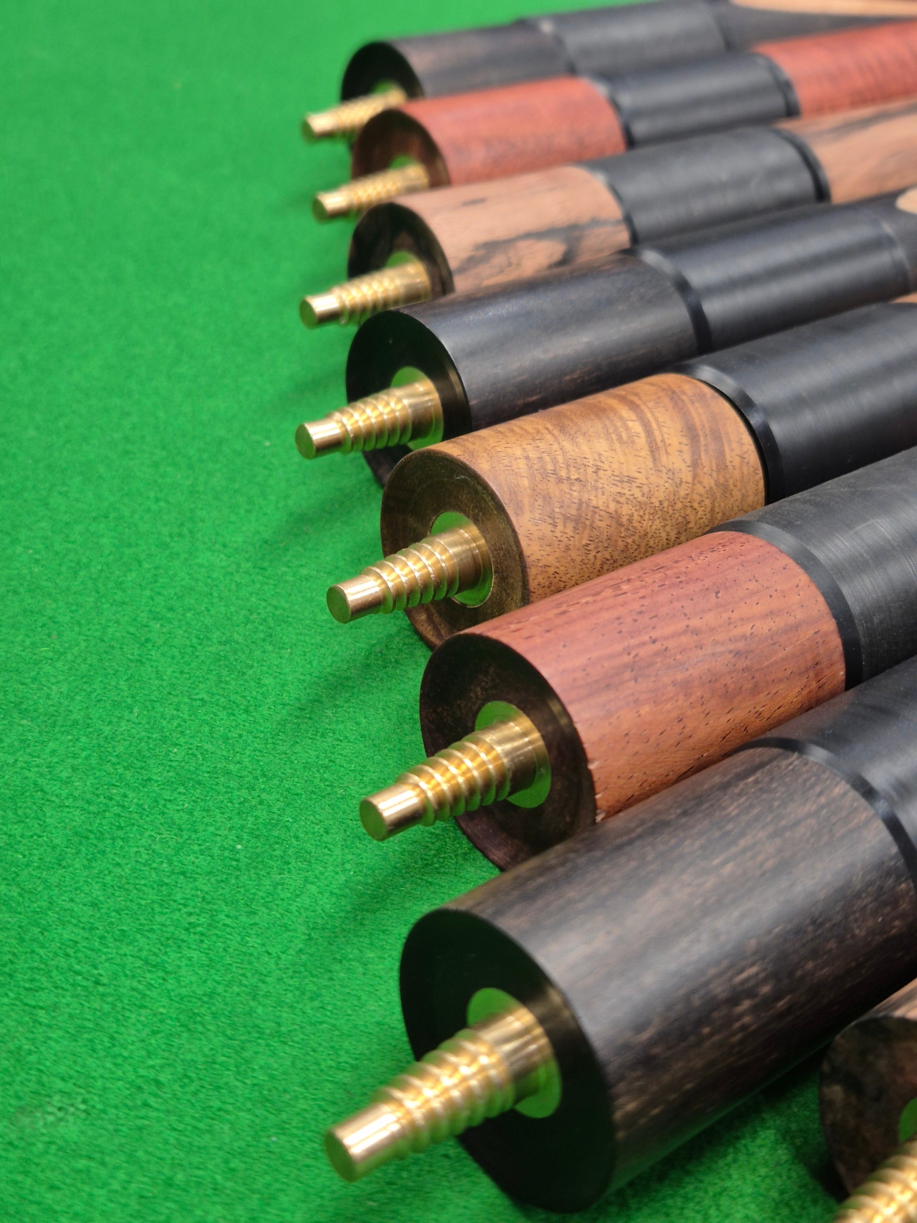 KJ Spiral Thread 10" Exotic Wood Extendable Mini Butt [TME01]