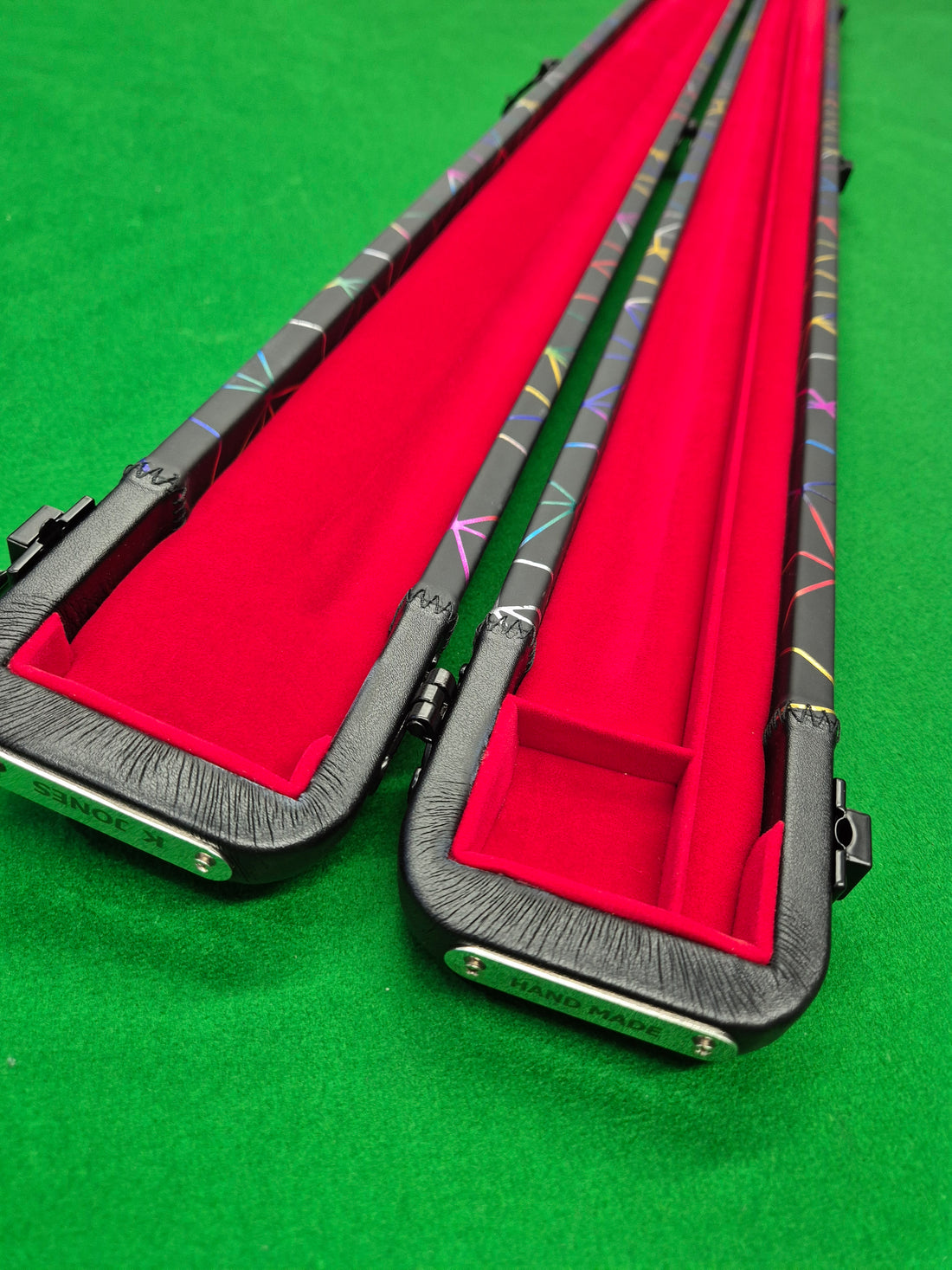 1 Piece 2 Slot Synthetic Leather Geo [1KJS31]