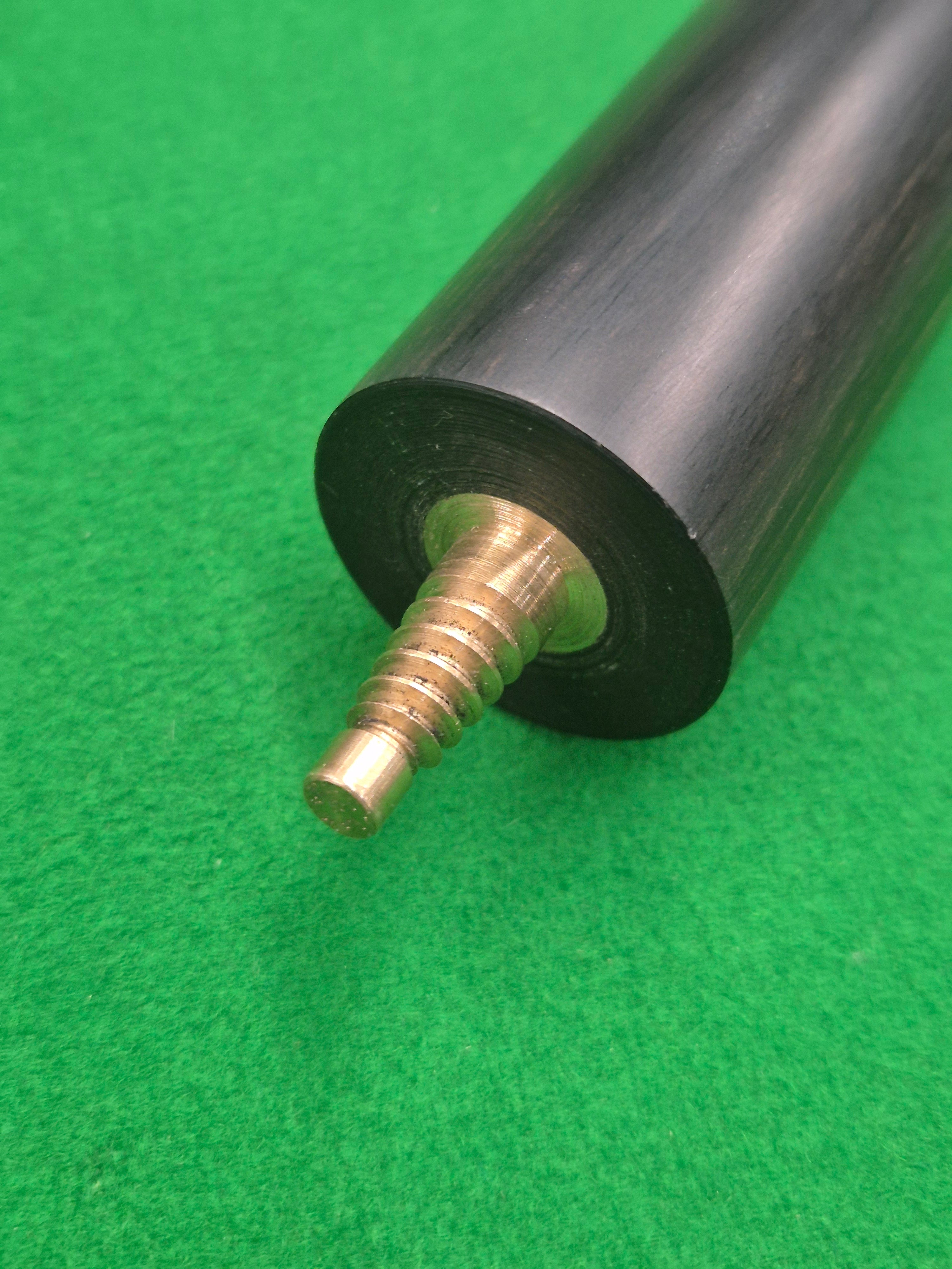 Thai Spiral Thread 6" Ebony Mini Butt [WHX-4]