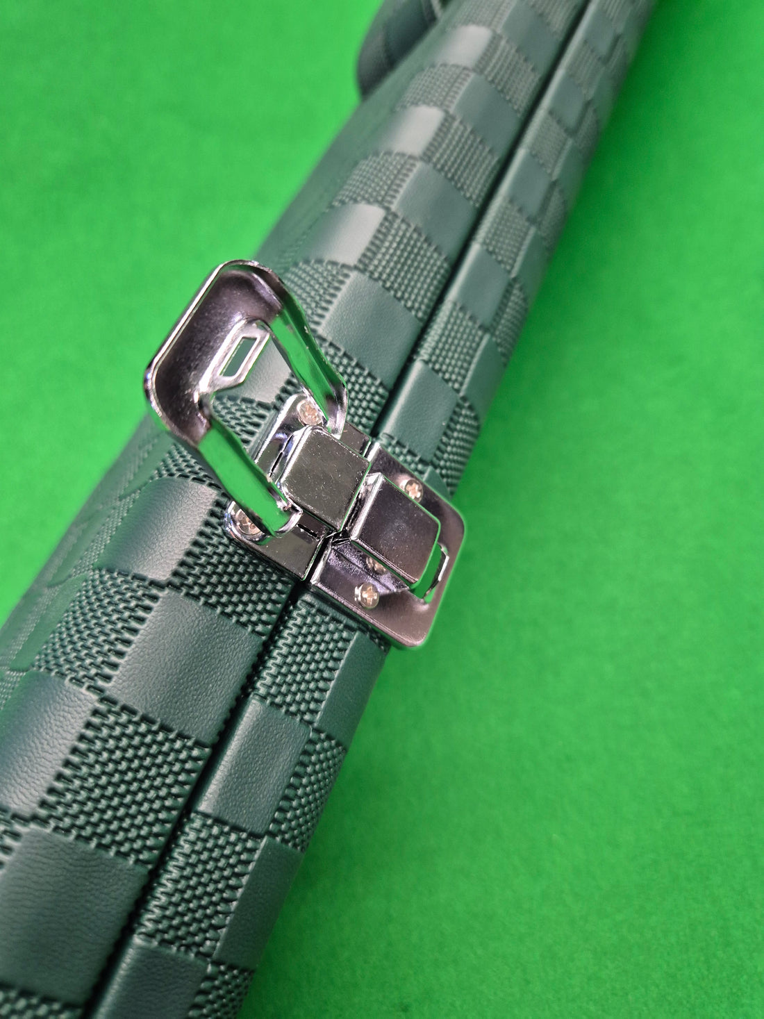 3/4 2 Slot Synthetic Leather Green [KJC-41]