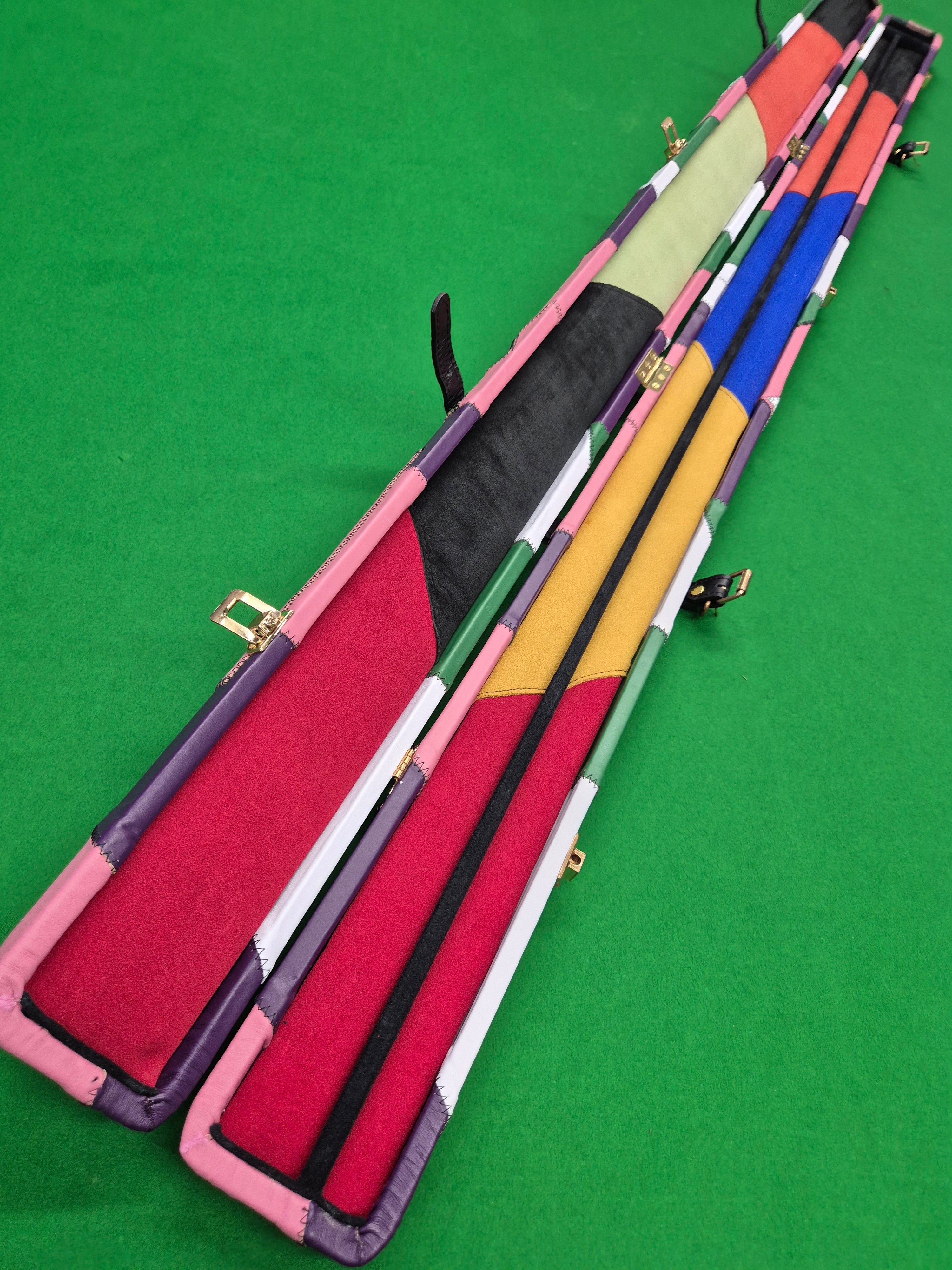 1 Piece 2 Slot Genuine Patchwork Leather [TPC-3]