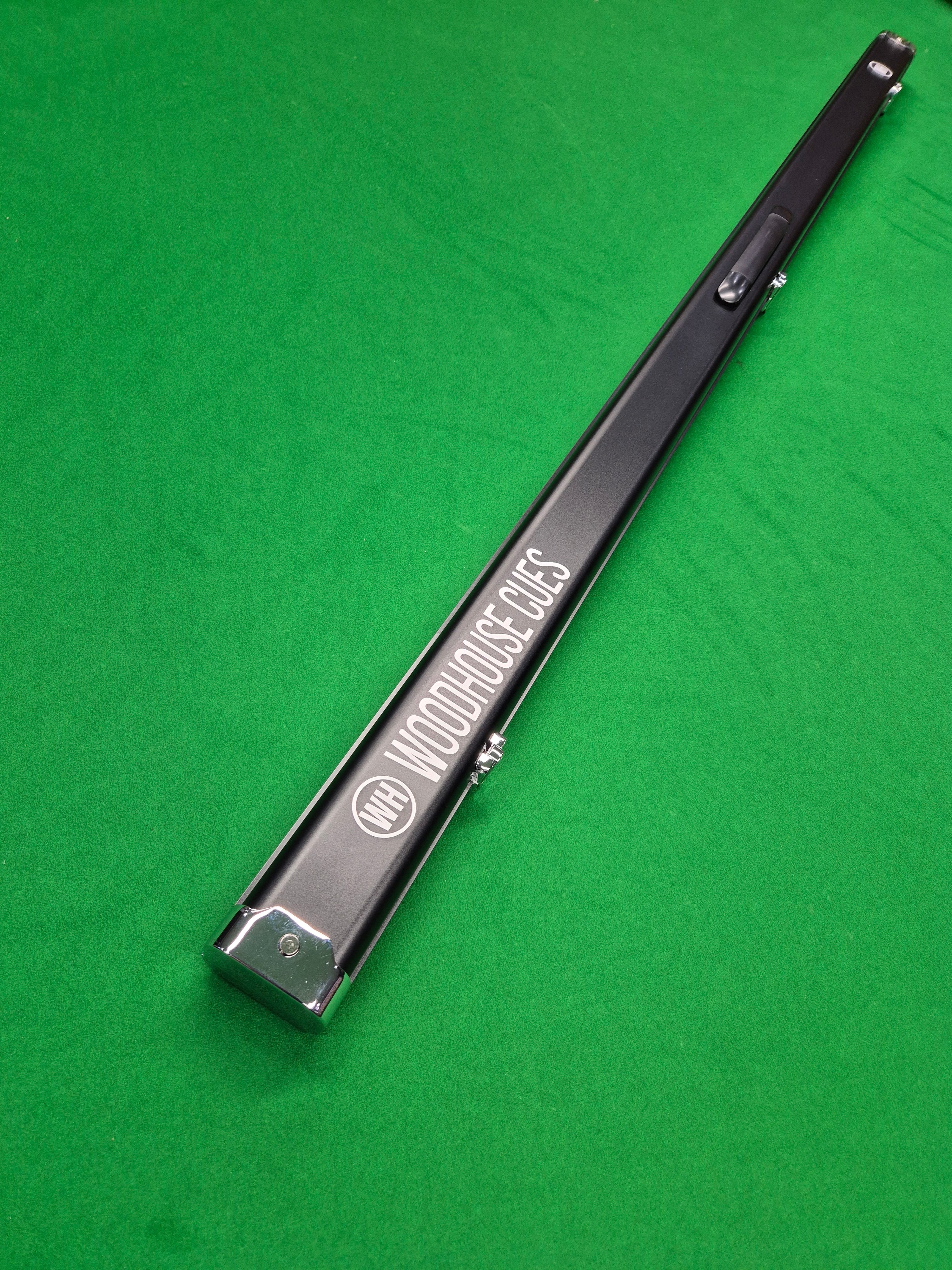 1 Piece 2 Slot Aluminium Slimline Black 1KJA01