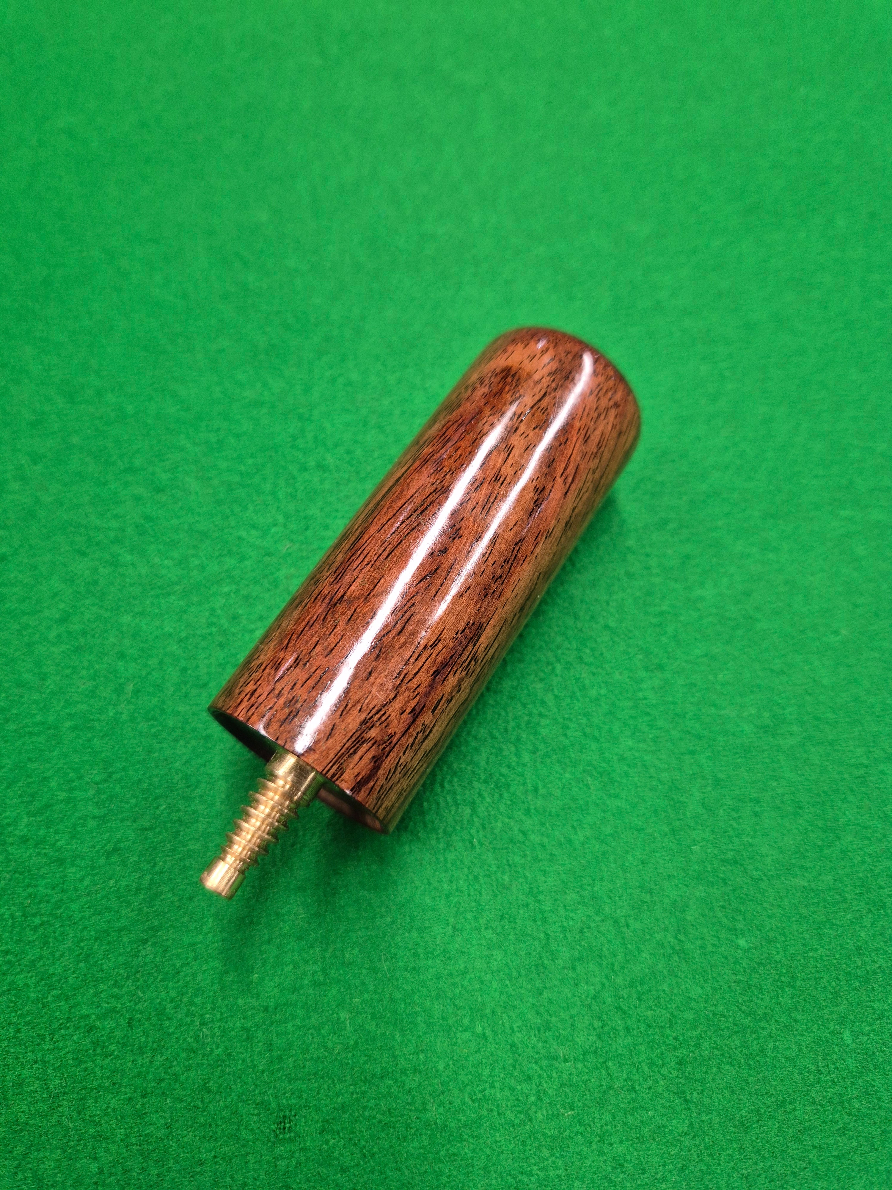 Thai Spiral Thread 3" Exotic Wood Mini Butt [WHX-6]