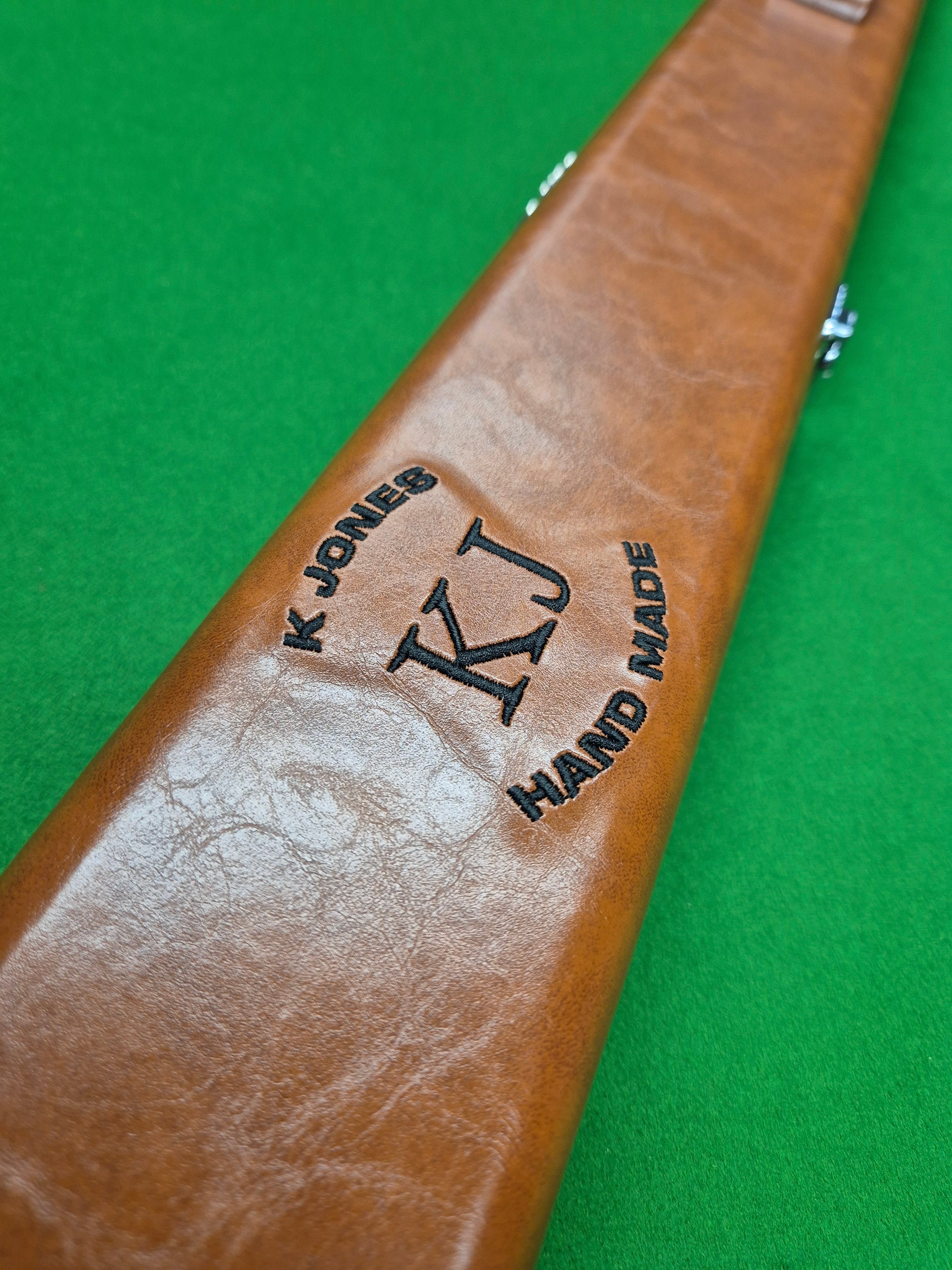 3/4 2 Slot Synthetic Leather Brown [KJC-45]