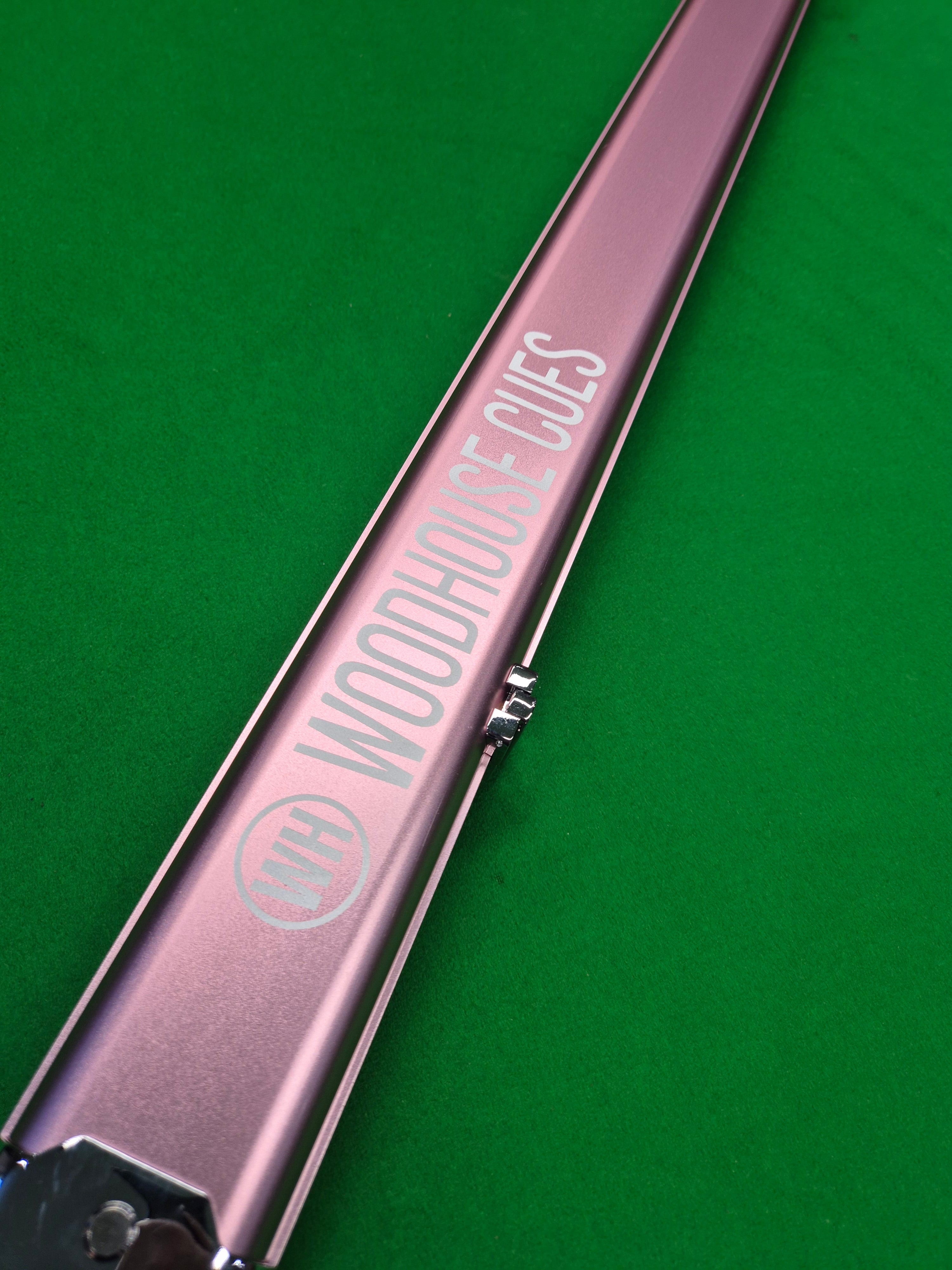 1 Piece 2 Slot Aluminium Slimline Pink 1KJA05