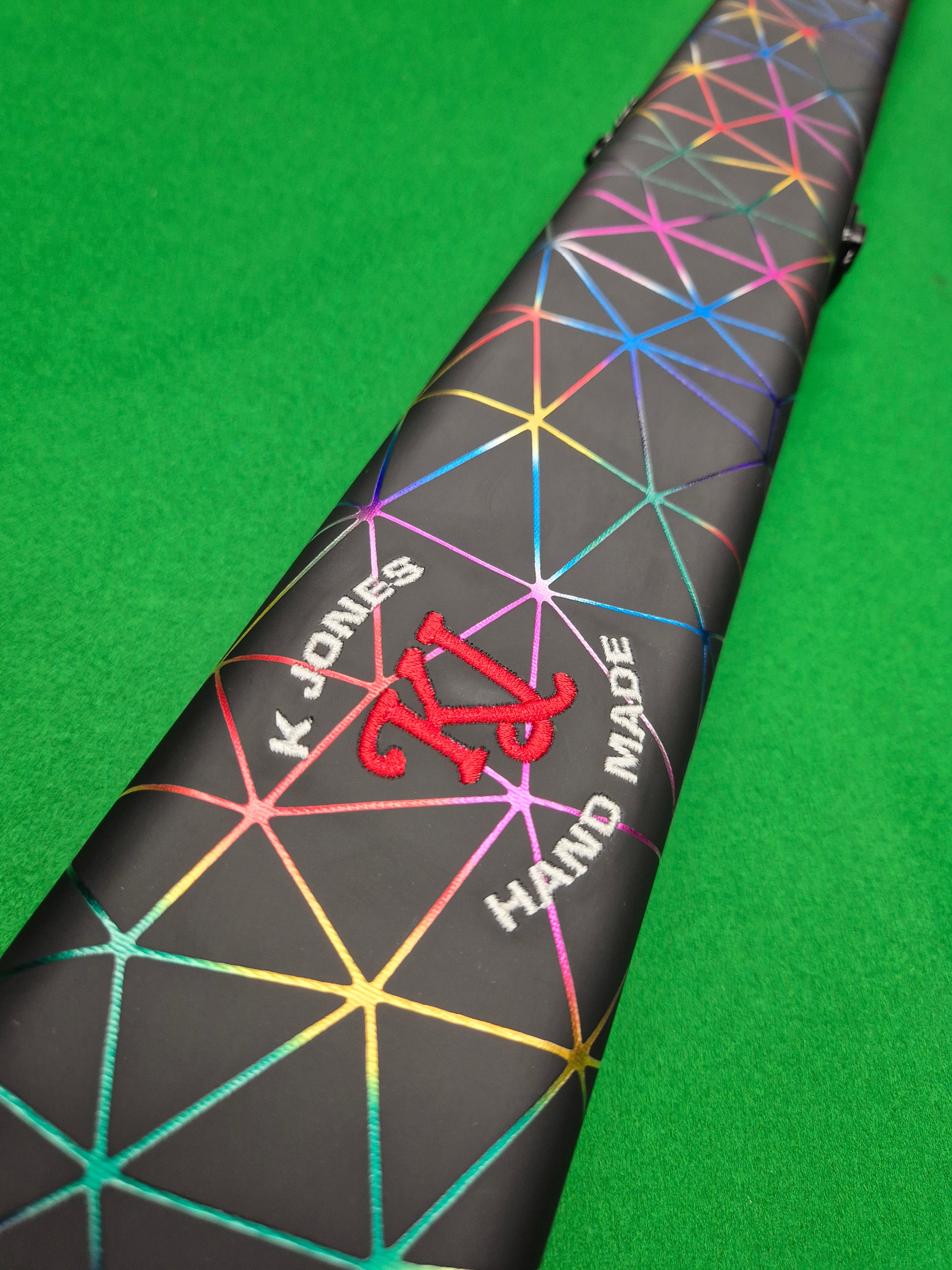 1 Piece 2 Slot Black Geometric [KJC-16]