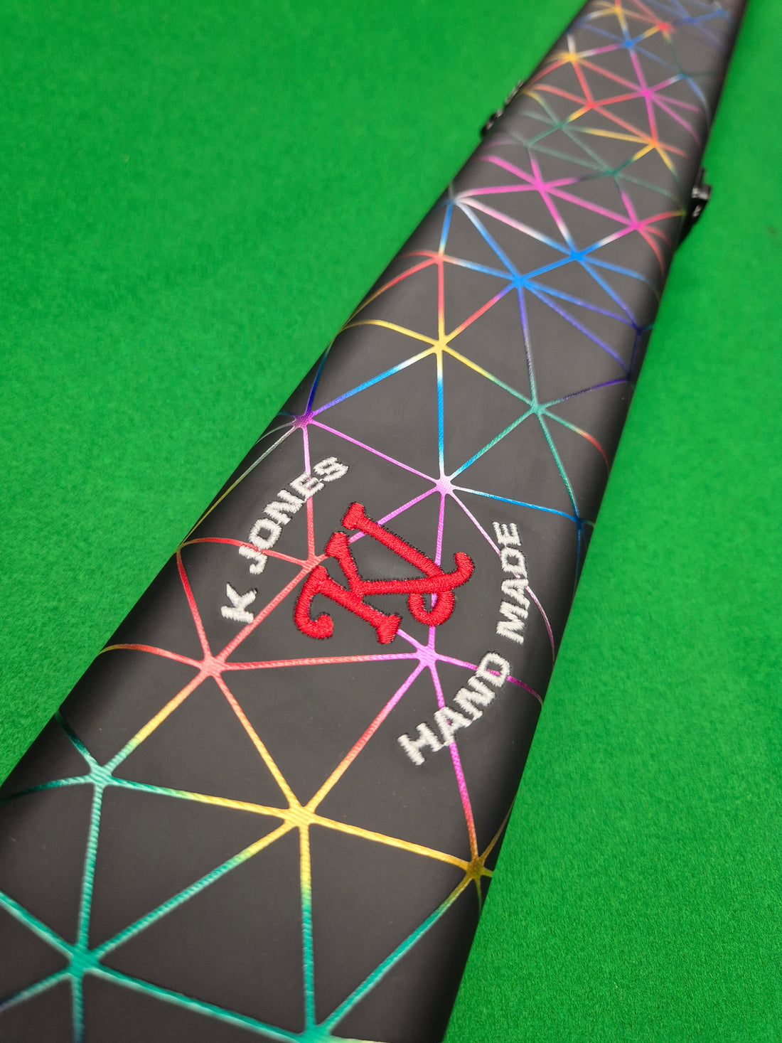 1 Piece 2 Slot Black Geometric [KJC-16]
