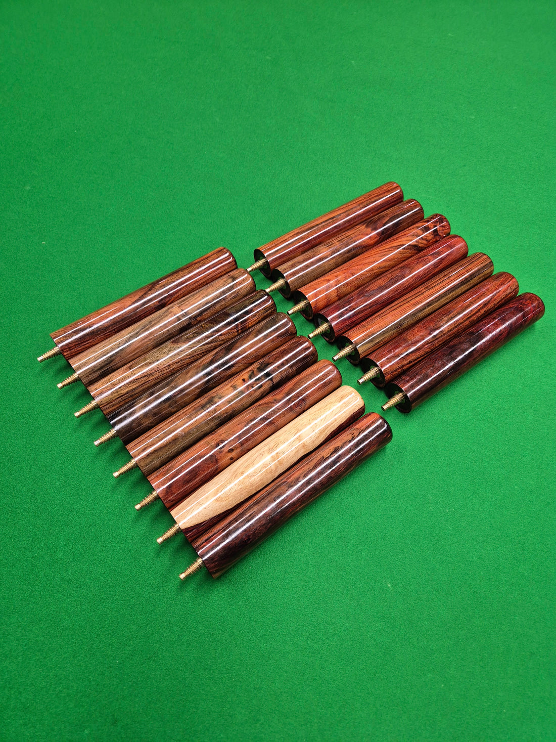 Thai Spiral Thread 7" Exotic Wooden Mini Butt [WHX-14]
