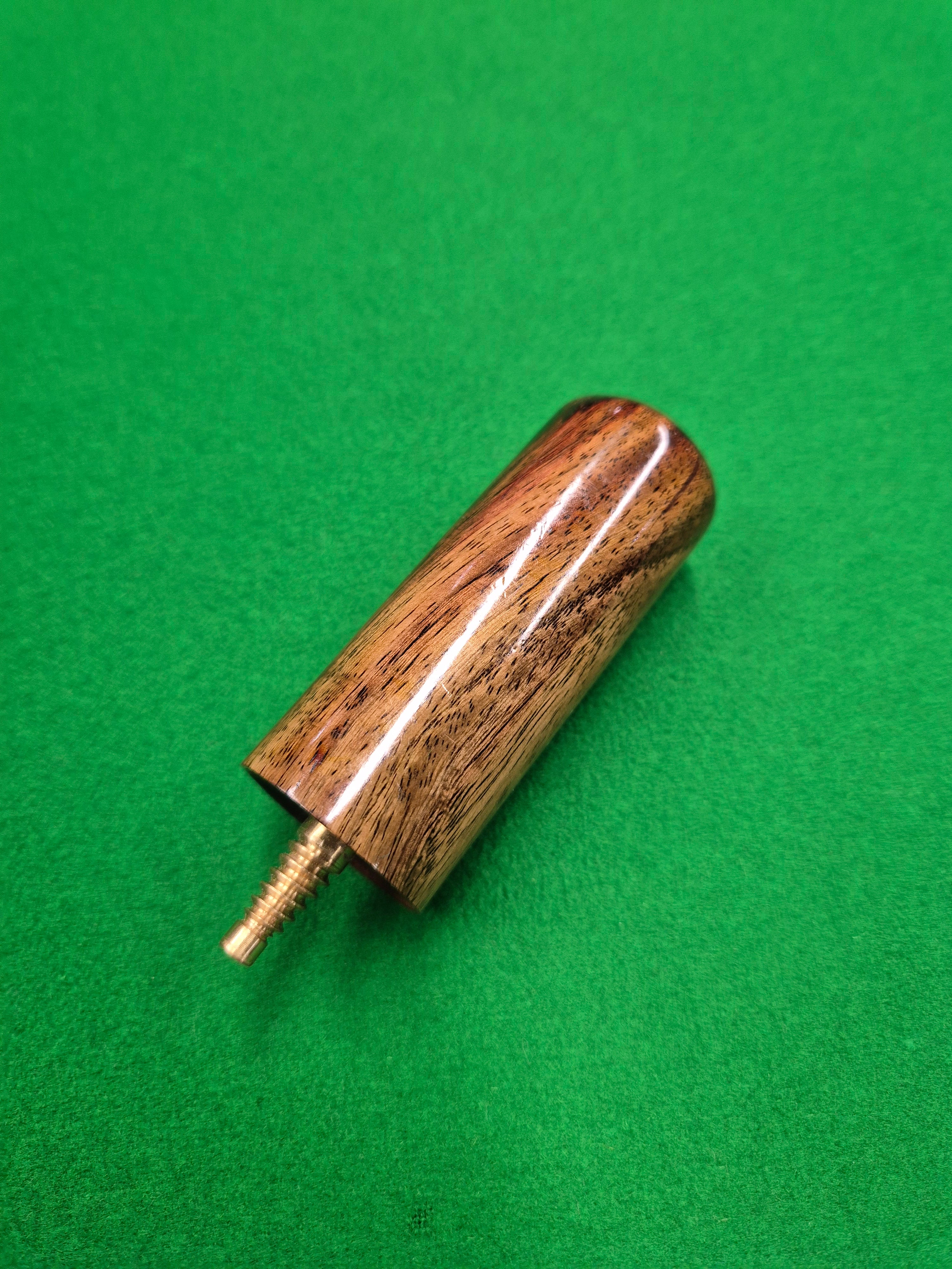 Thai Spiral Thread 3" Exotic Wood Mini Butt [WHX-6]