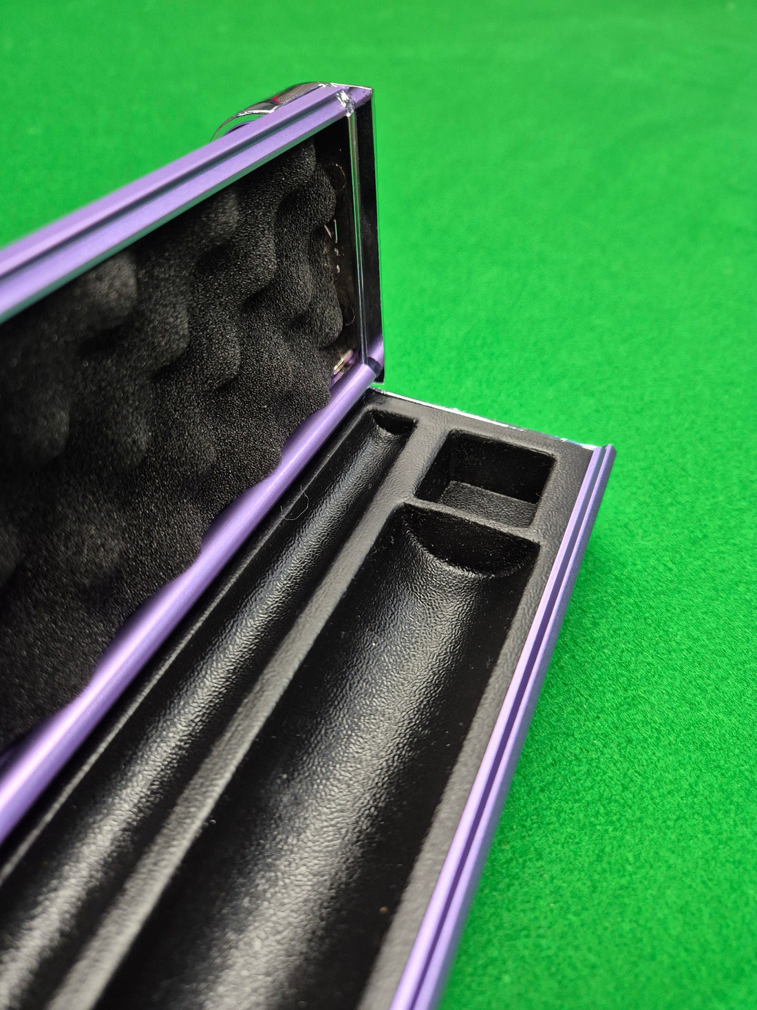 1 Piece 2 Slot Aluminium Slimline Purple 1KJA07