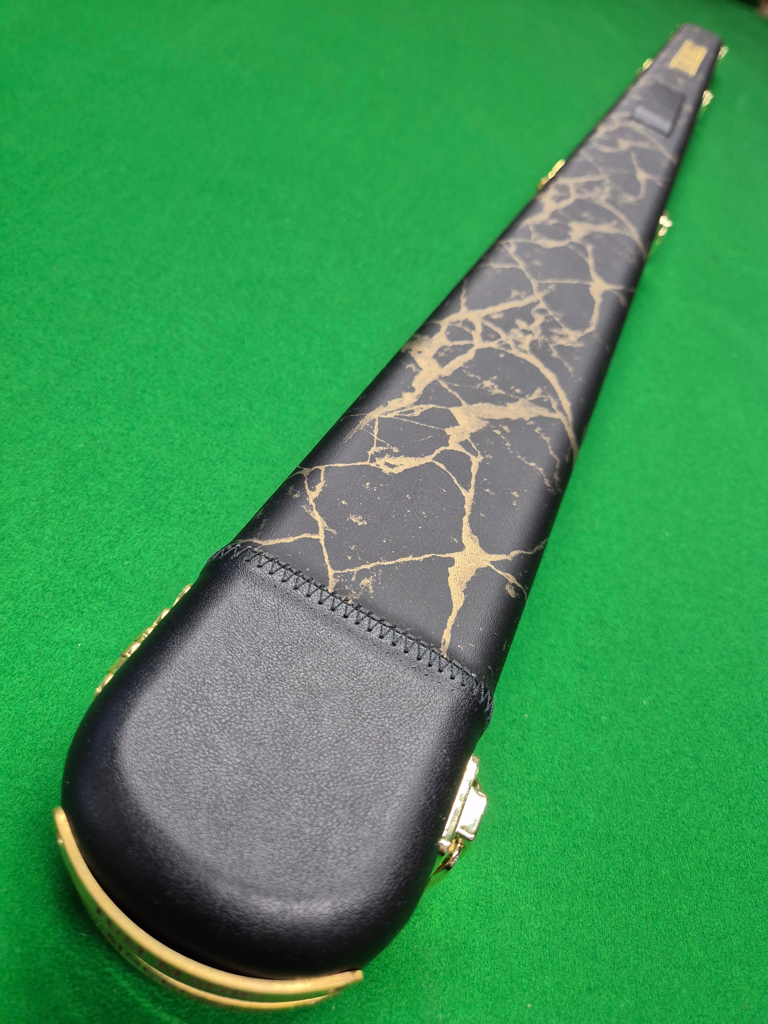 1 Piece 2 Slot Synthetic Black & Gold [TMCC4]