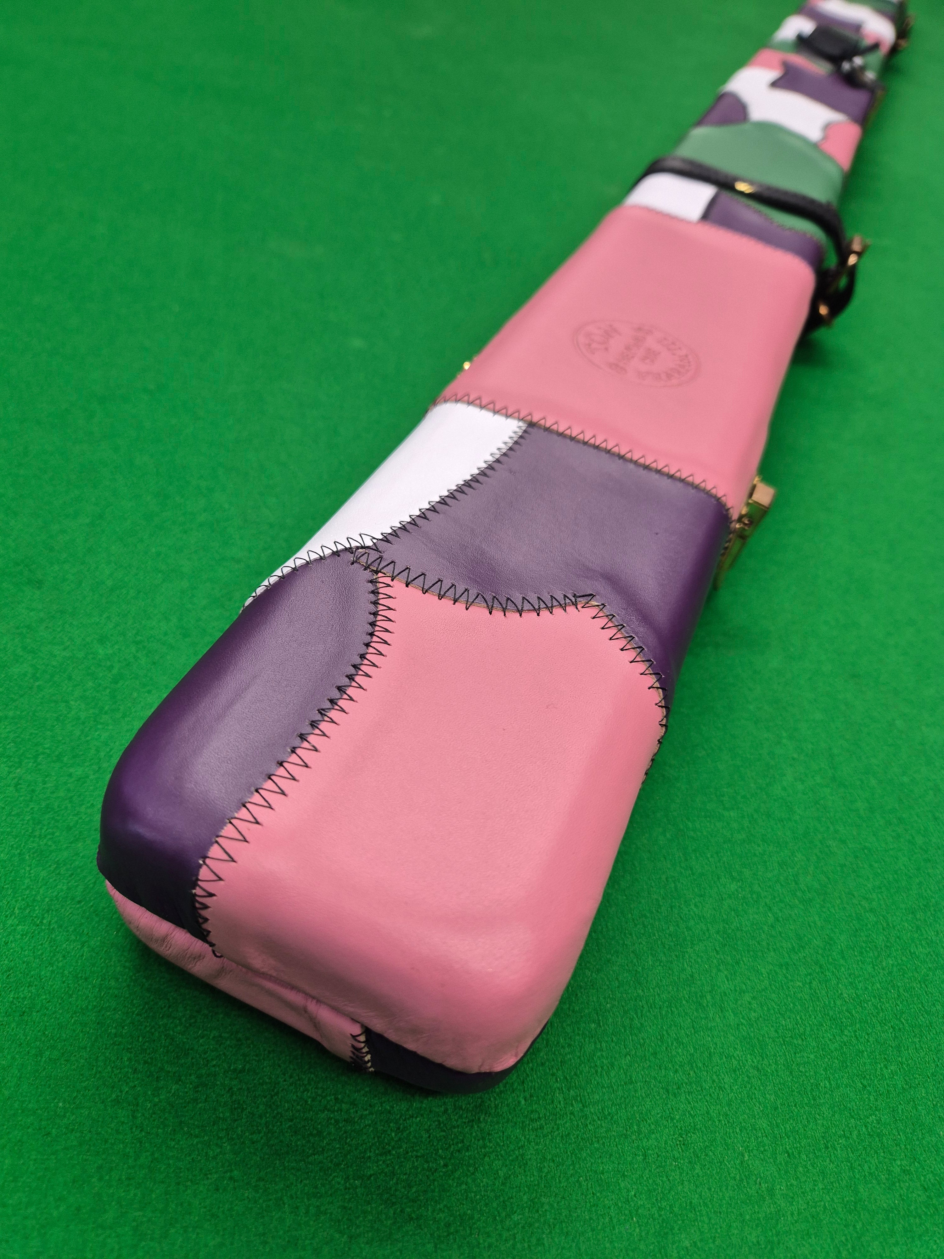 1 Piece 2 Slot Genuine Patchwork Leather [TPC-3]