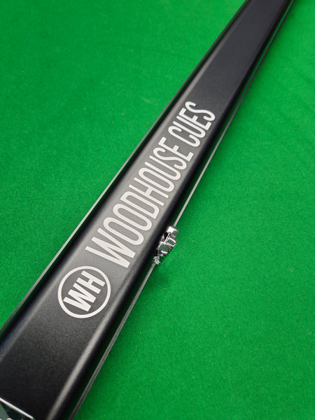 1 Piece 2 Slot Aluminium Slimline Black 1KJA01