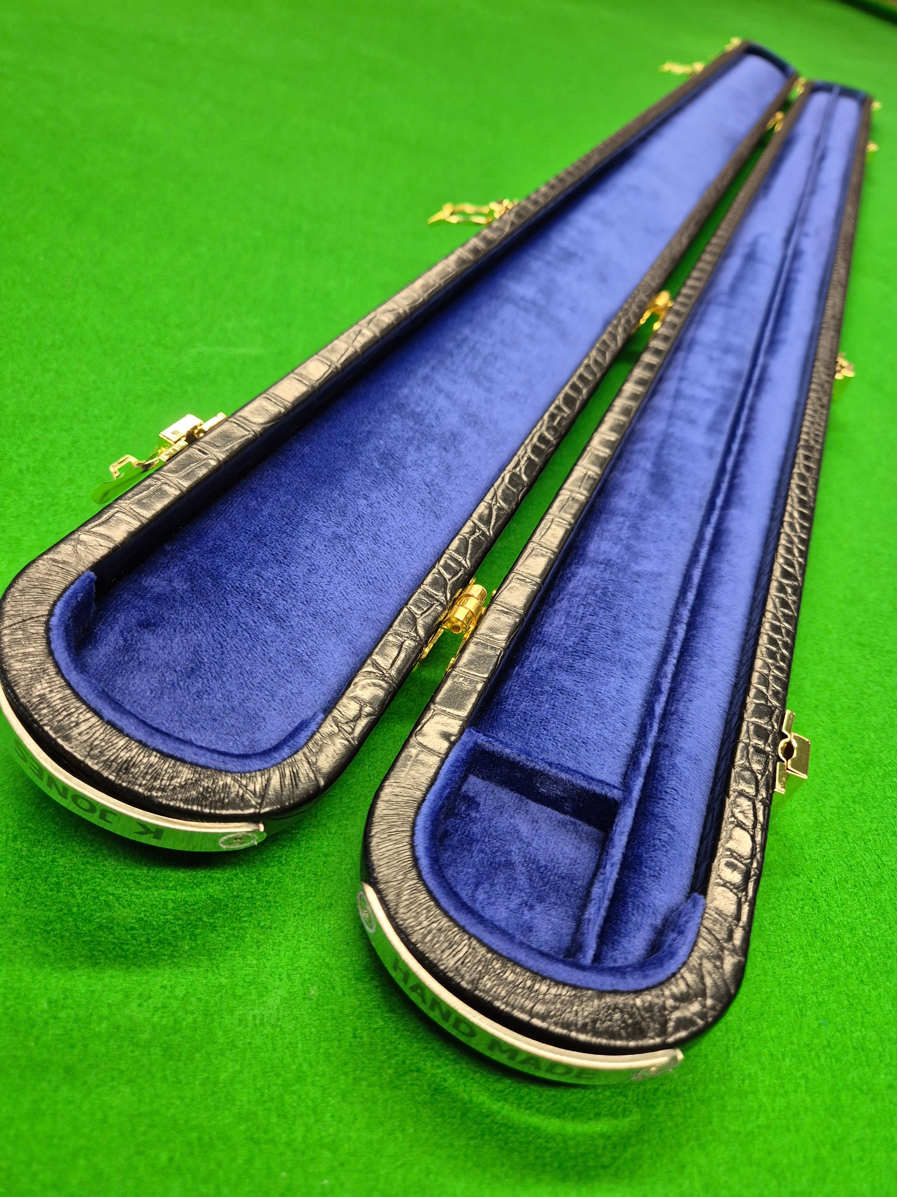 3/4 2 Slot Synthetic Leather Black [KJC-44]