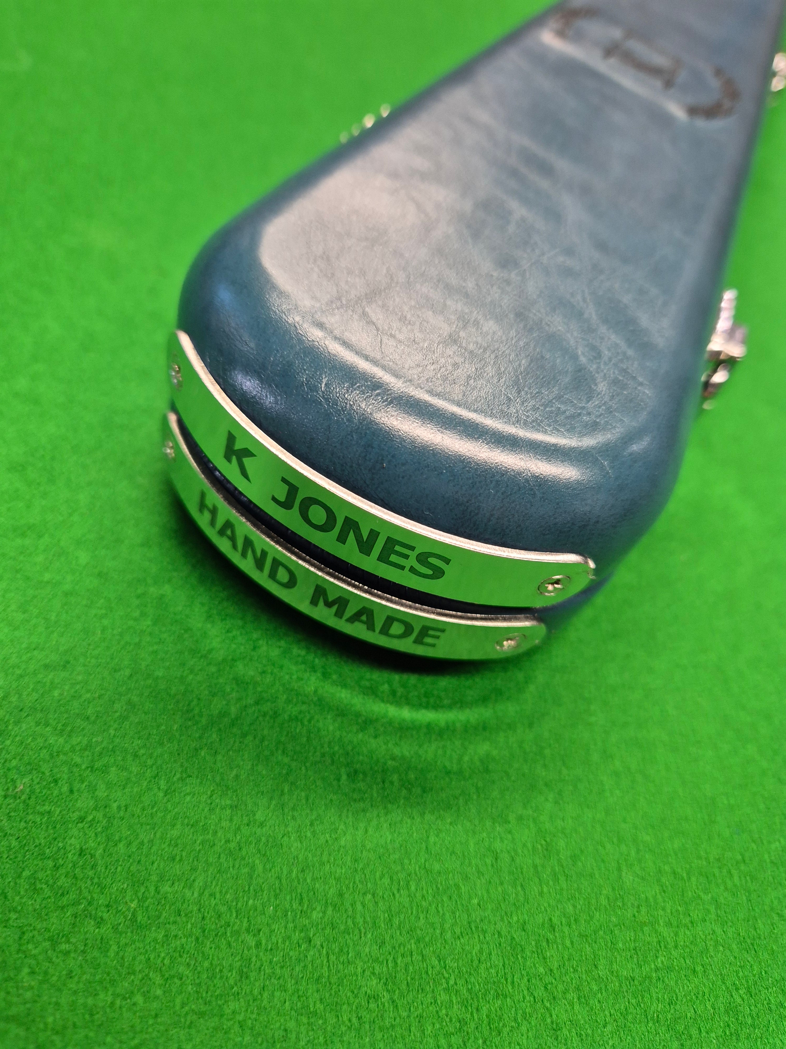 3/4 2 Slot Synthetic Leather Teal [KJC-43]