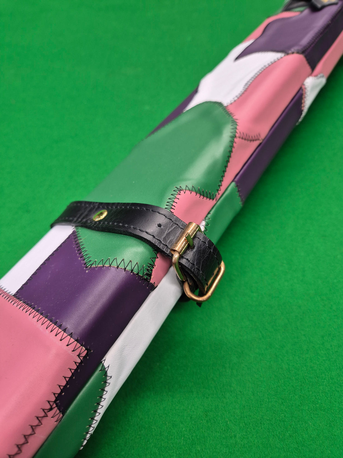 1 Piece 2 Slot Genuine Patchwork Leather [TPC-3]