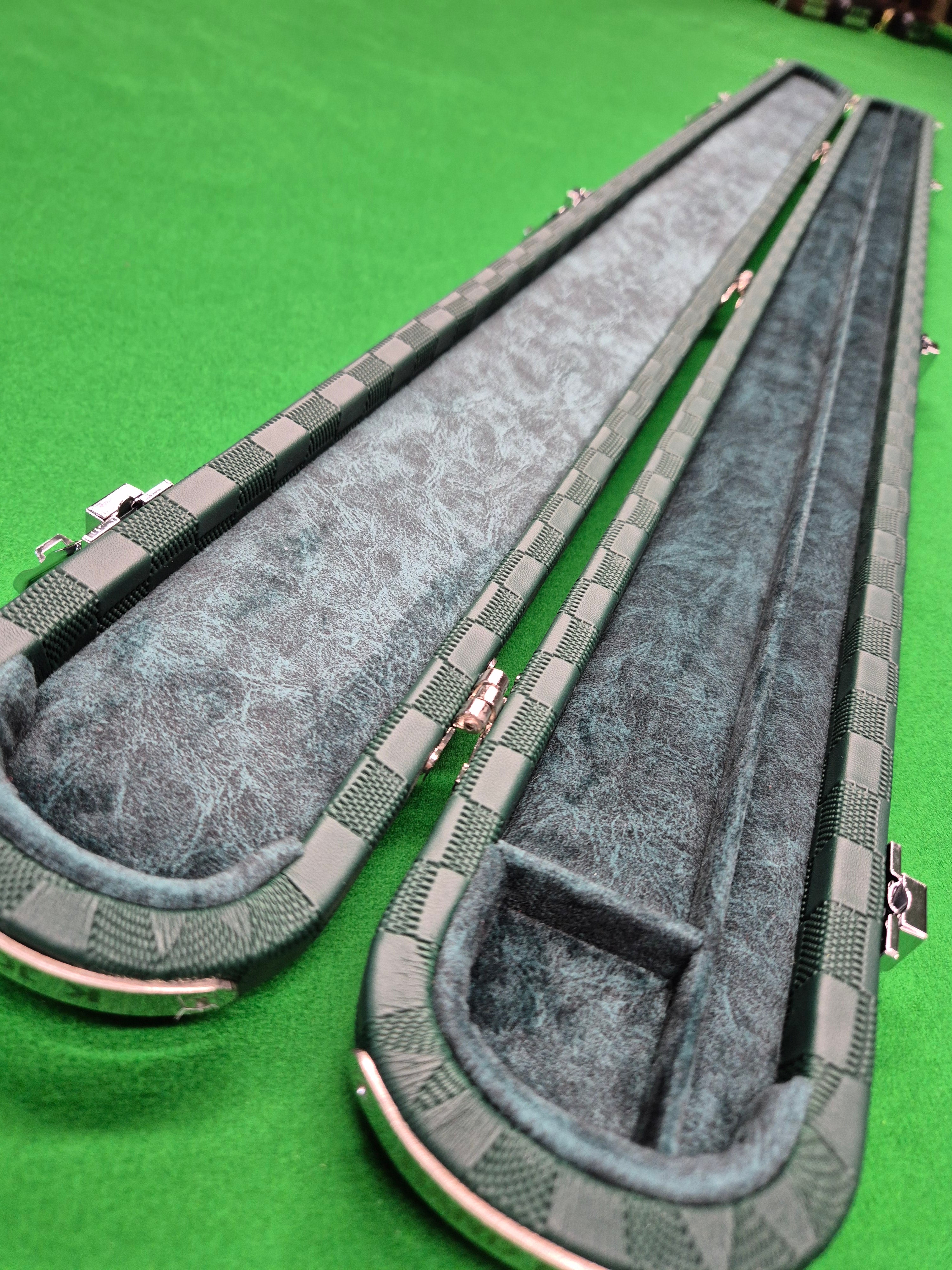 3/4 2 Slot Synthetic Leather Green [KJC-40]