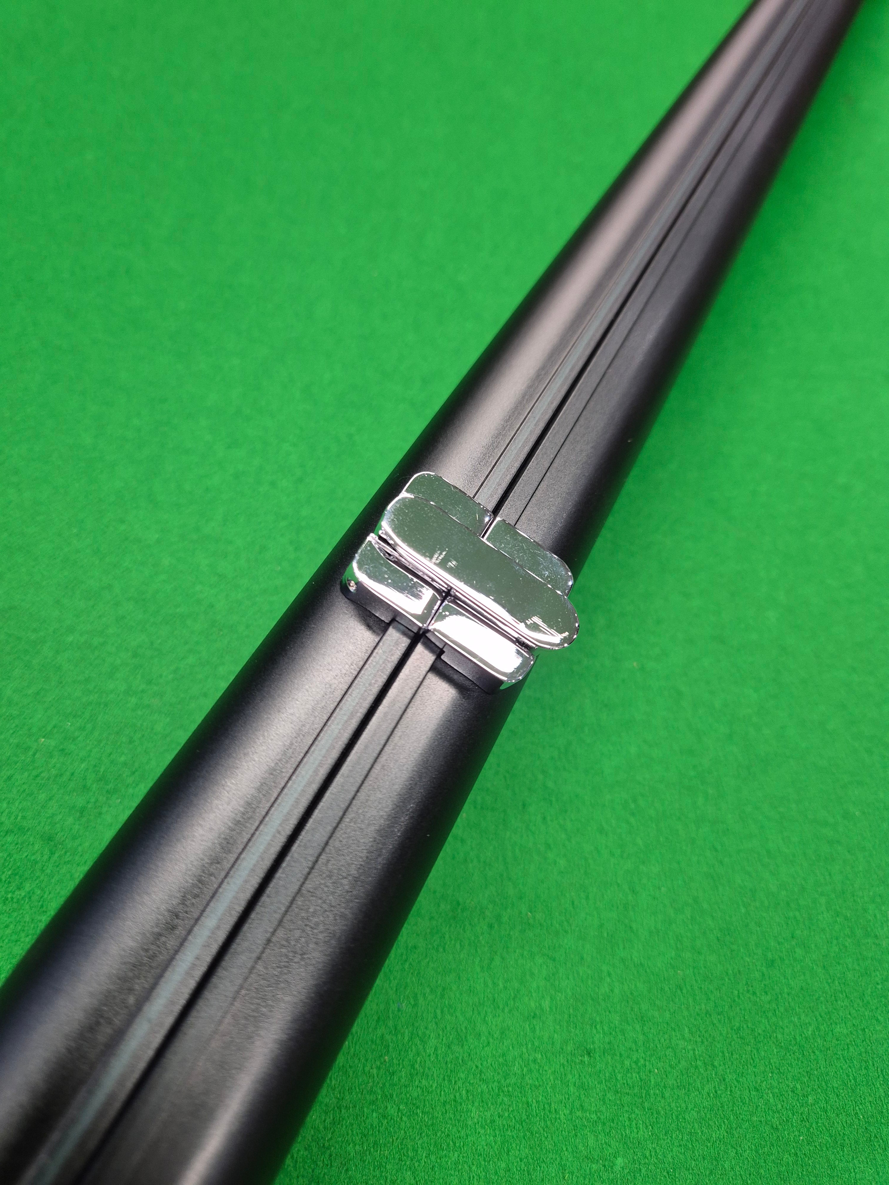 1 Piece 2 Slot Aluminium Slimline Matte Black [WHC3]