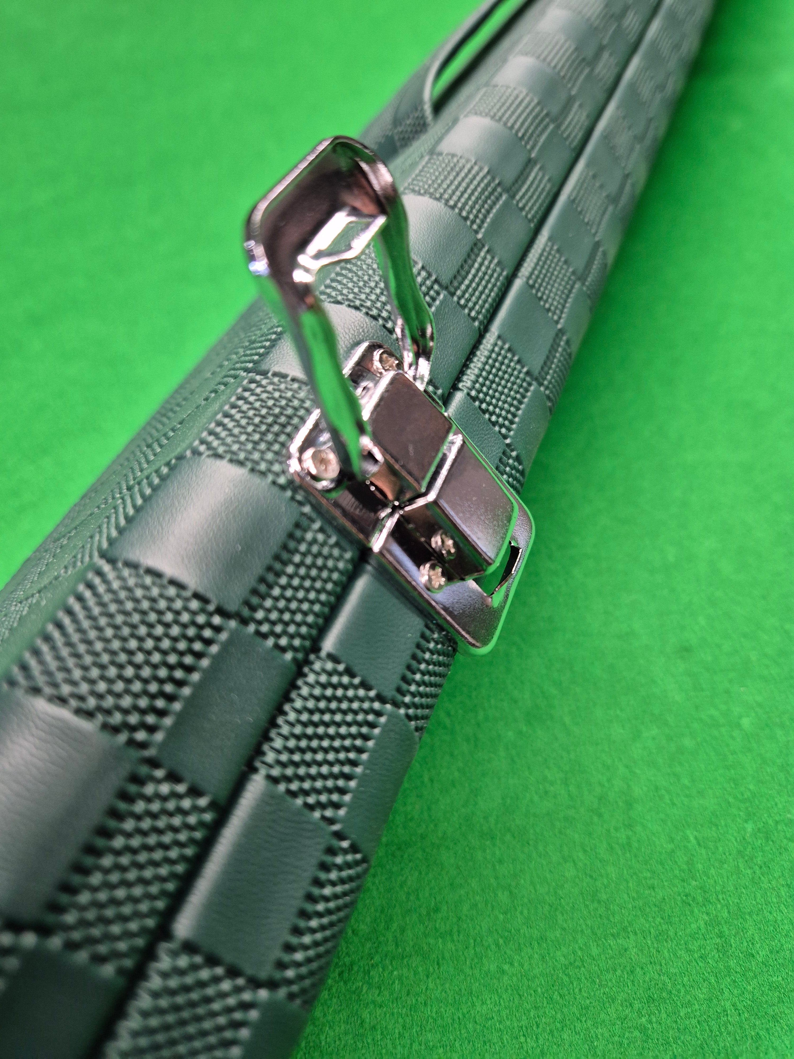 3/4 2 Slot Synthetic Leather Green [KJC-40]